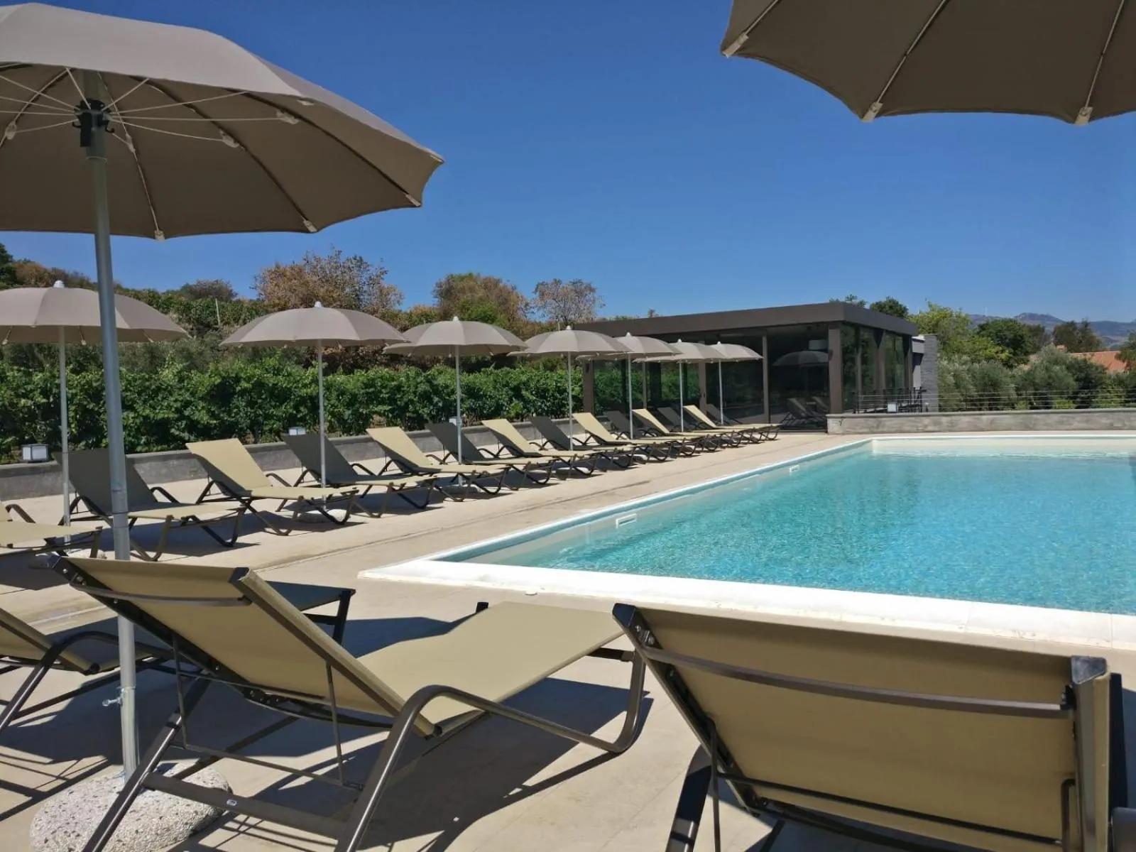 Swimming pool in Firriato Hospitality Cavanera Etnea Resort & Wine Experience