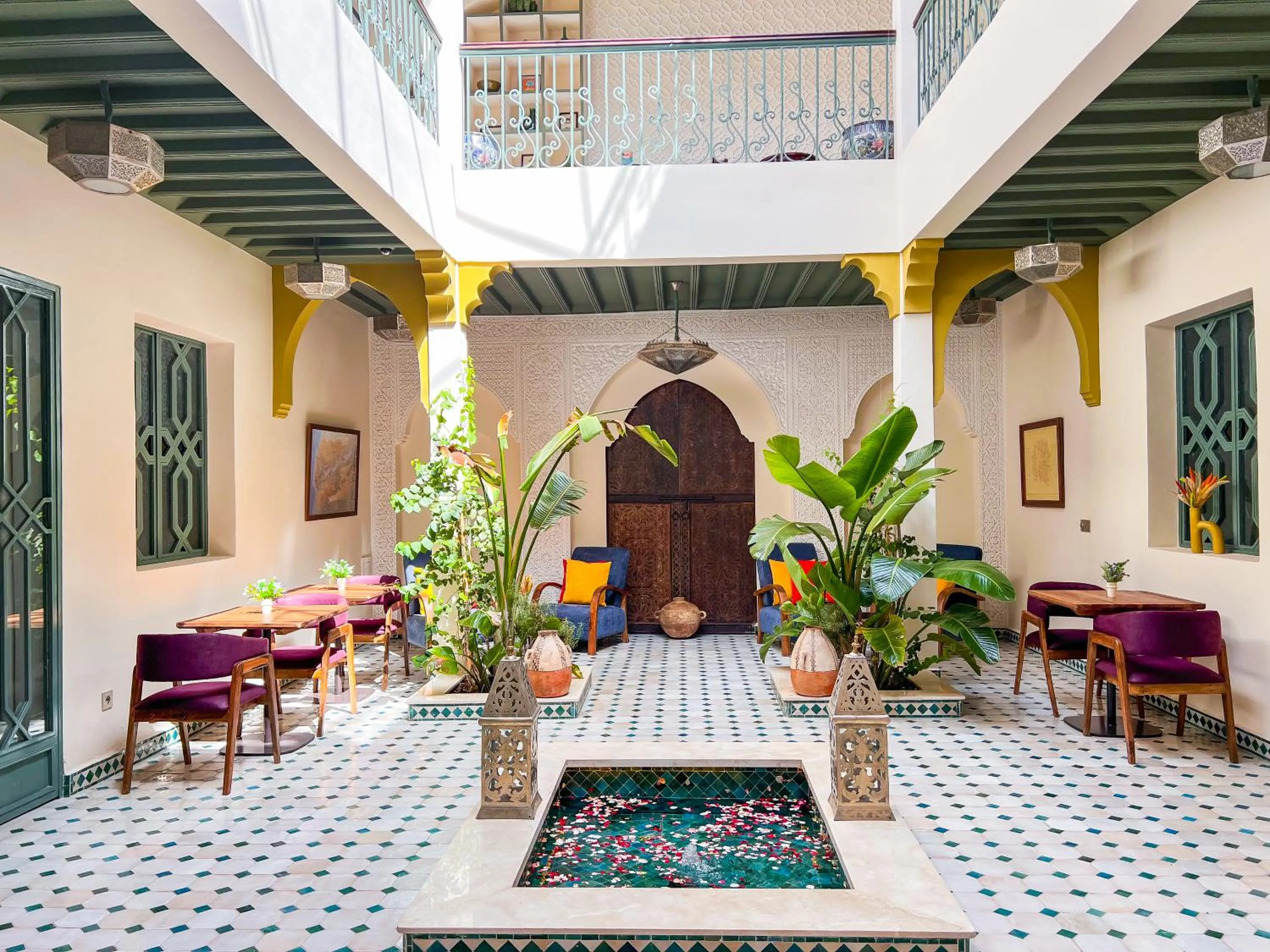 Patio in Riad Kech One & Spa
