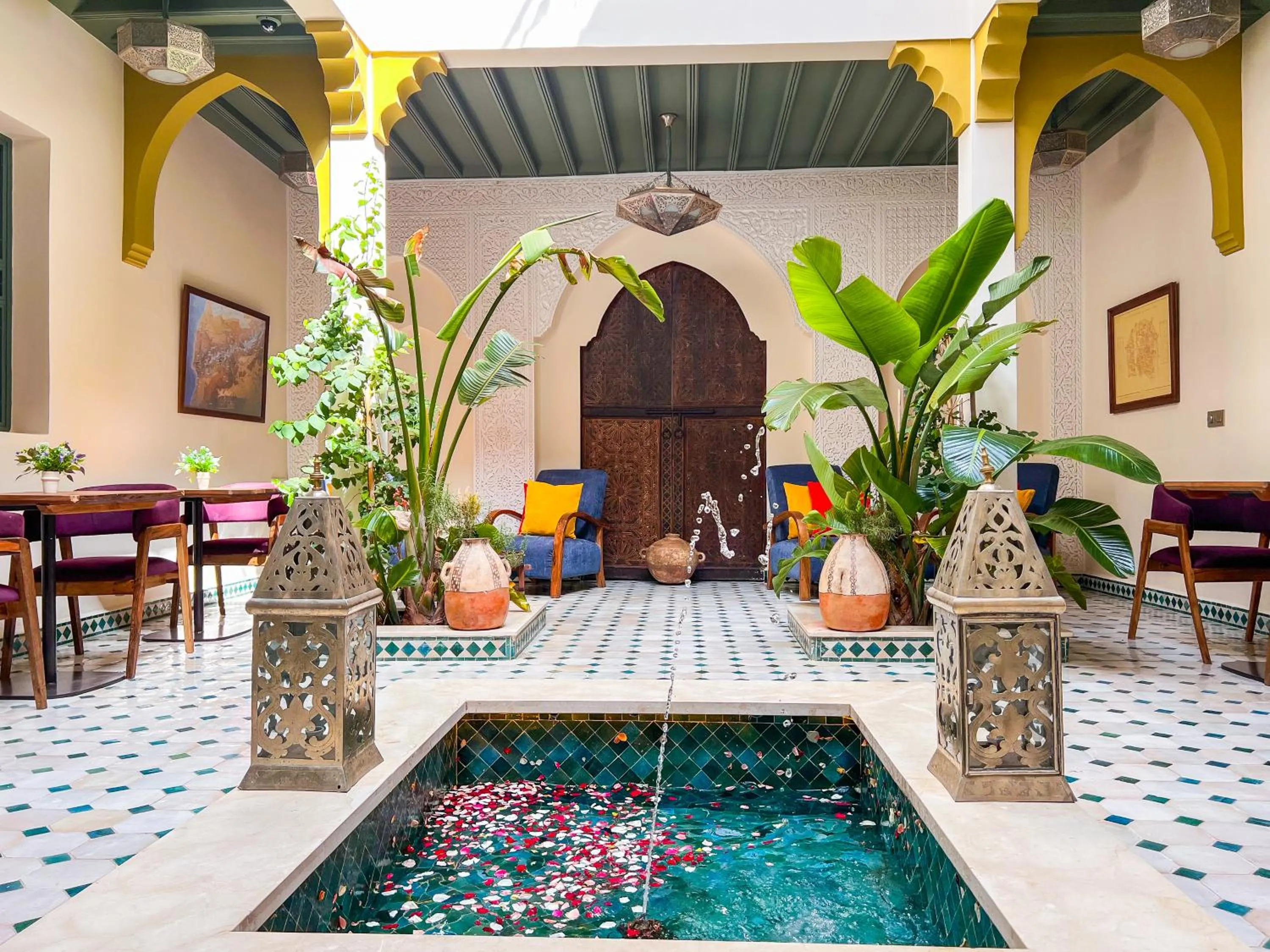 Patio in Riad Kech One & Spa