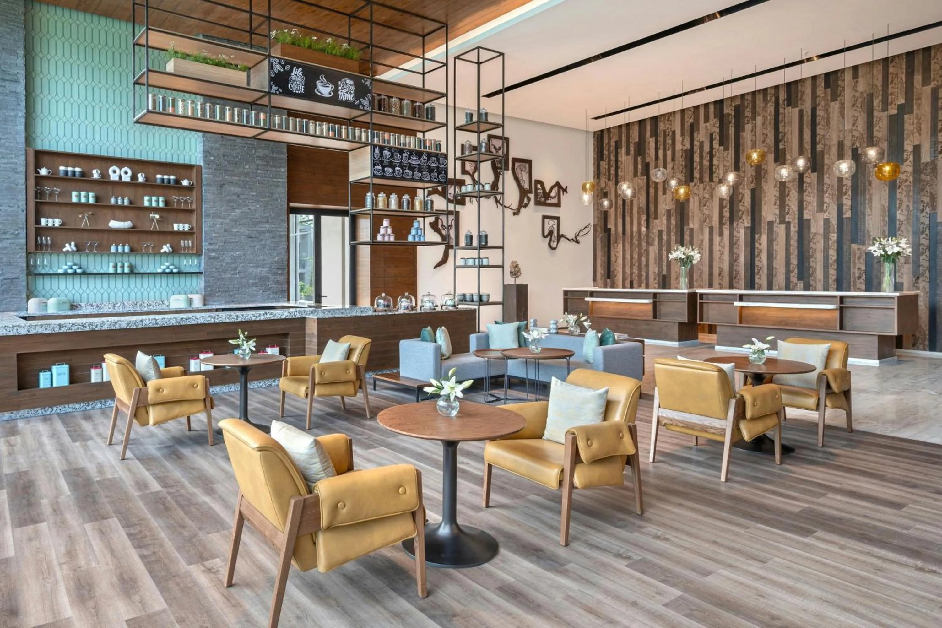 Restaurant/places to eat in Jim Corbett Marriott Resort & Spa