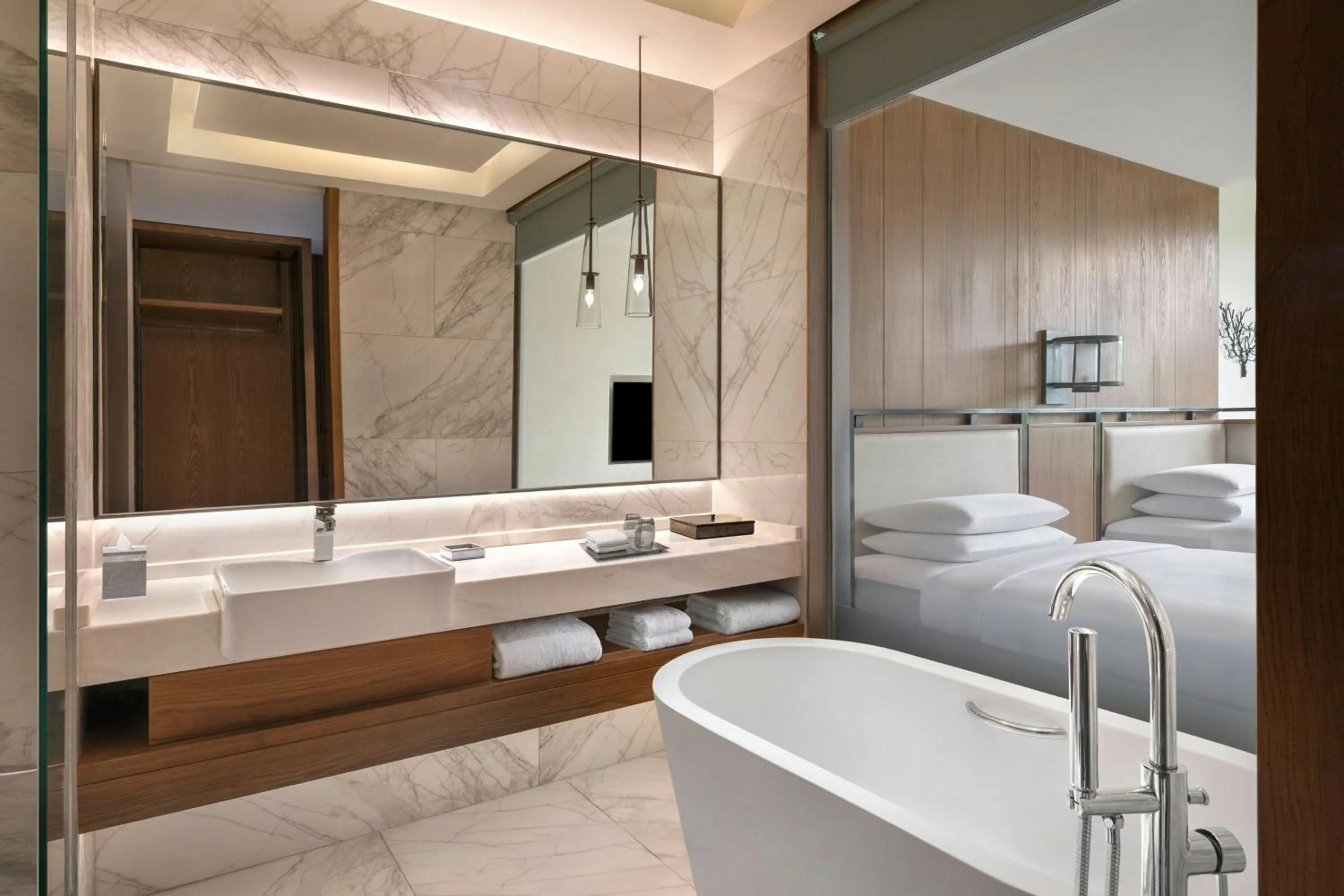 Bathroom in Jim Corbett Marriott Resort & Spa