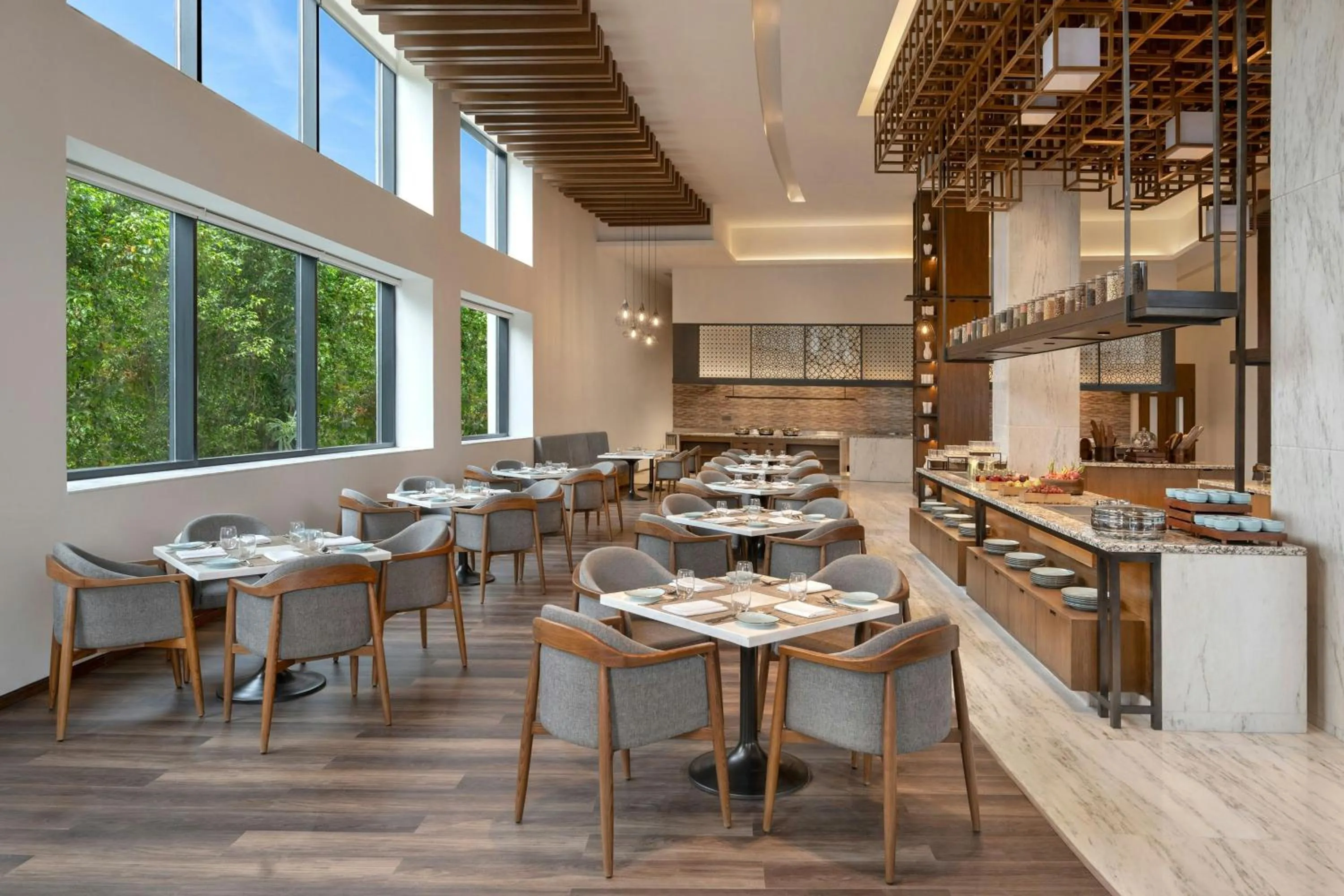 Kitchen or kitchenette in Jim Corbett Marriott Resort & Spa