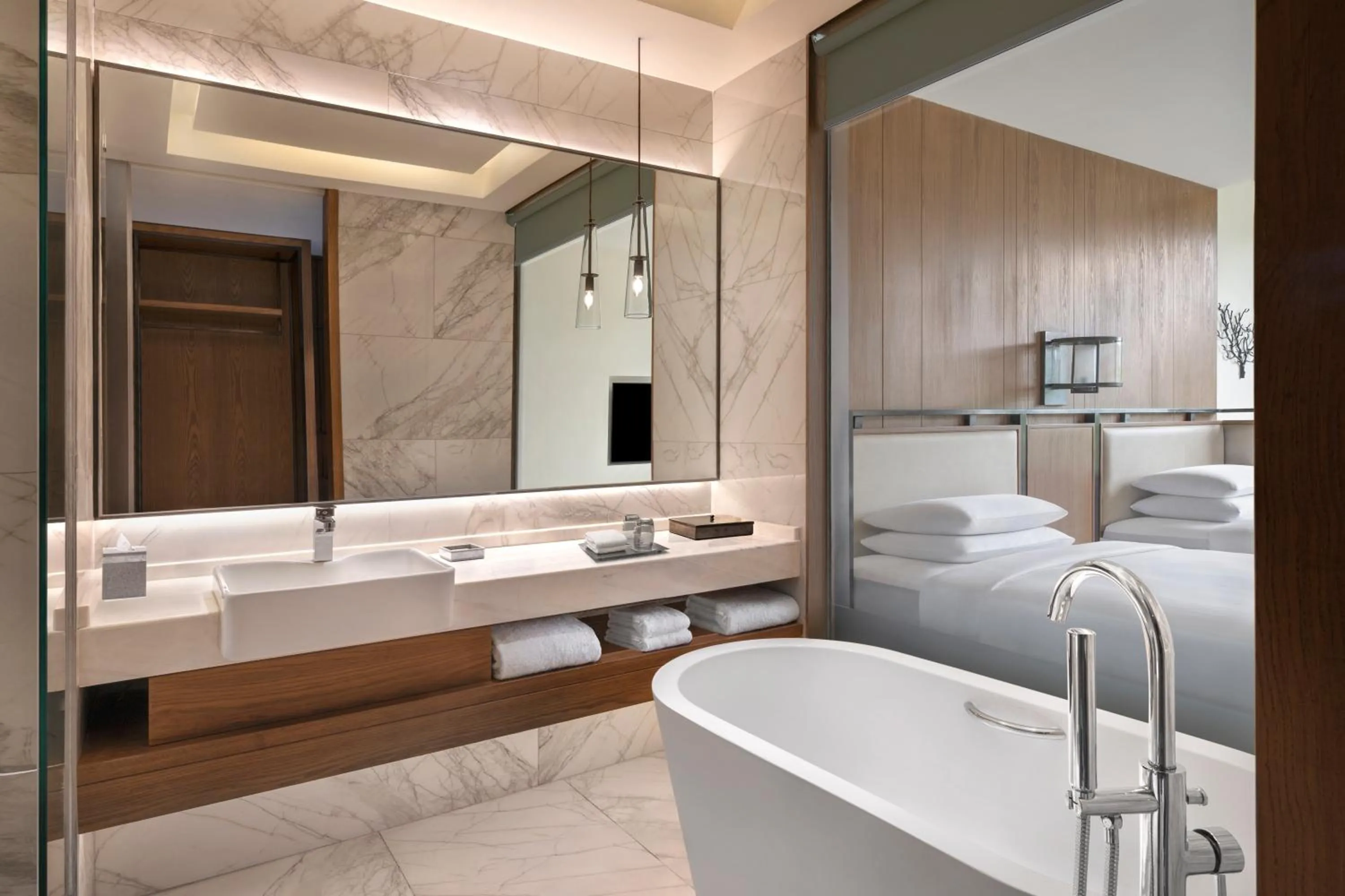 Bathroom in Jim Corbett Marriott Resort & Spa