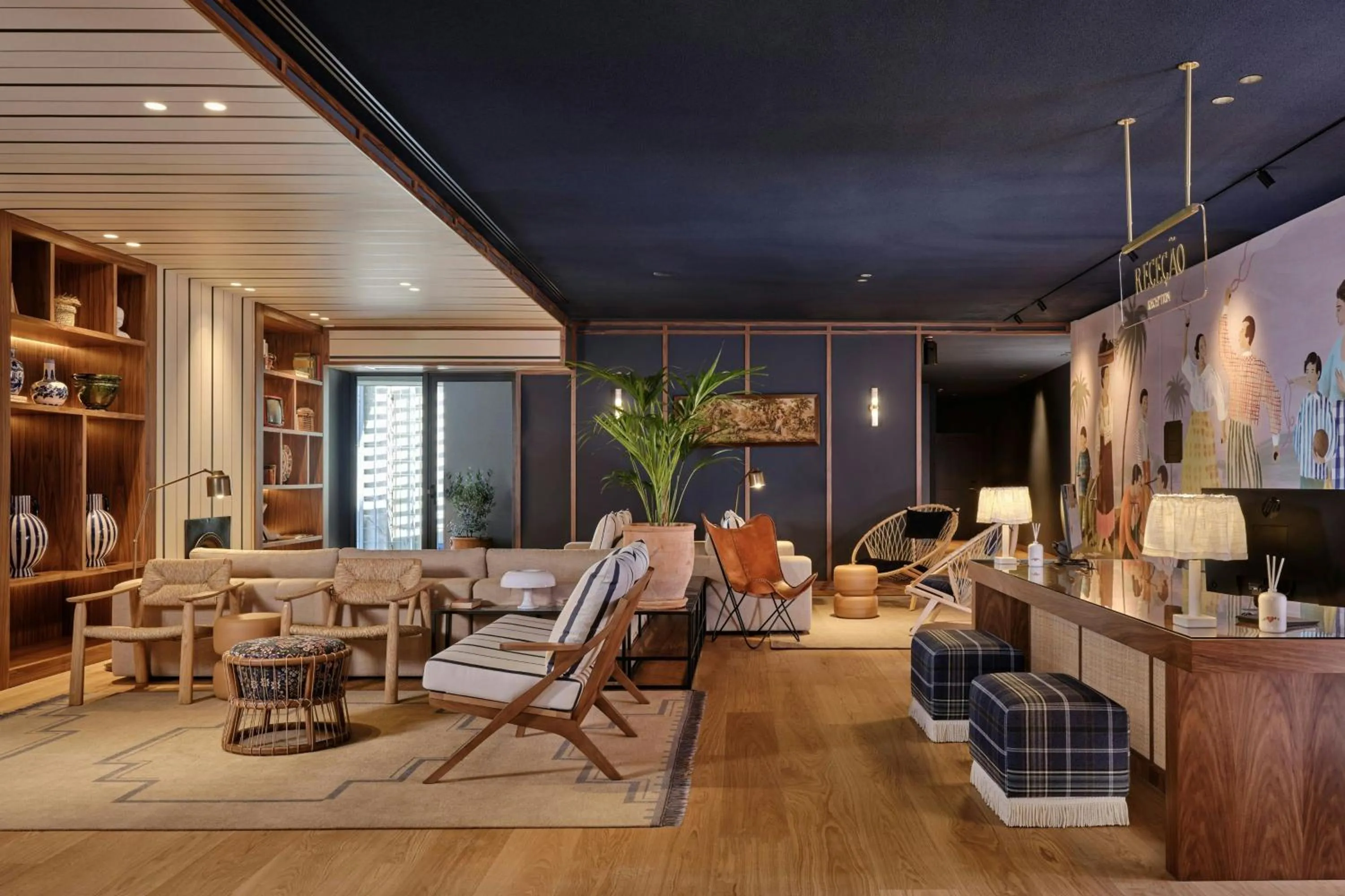 Lobby or reception in Origine Porto Gaia, a Tribute Portfolio Hotel