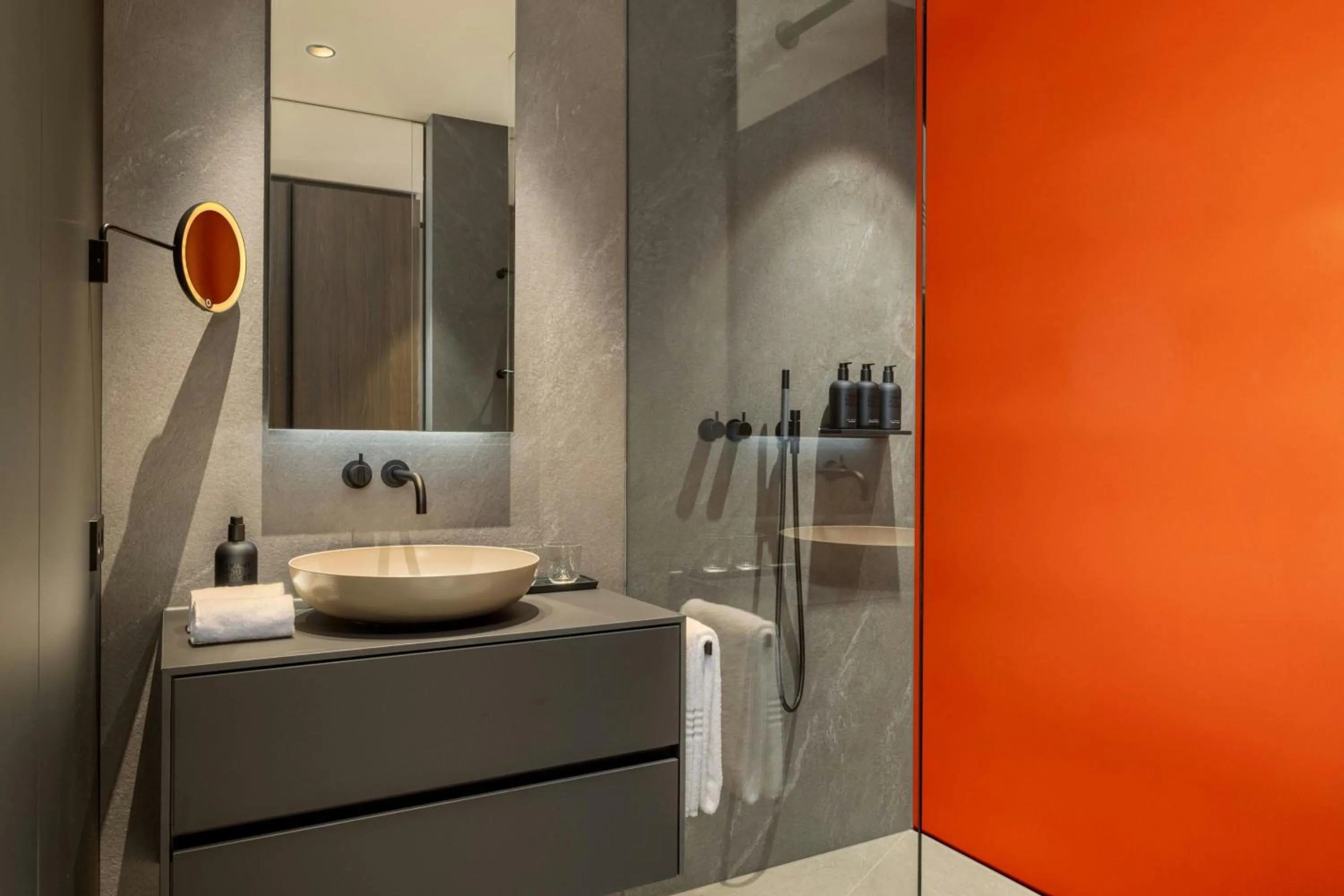 Bathroom in DAS AFFALTERBACH, Stuttgart, Autograph Collection