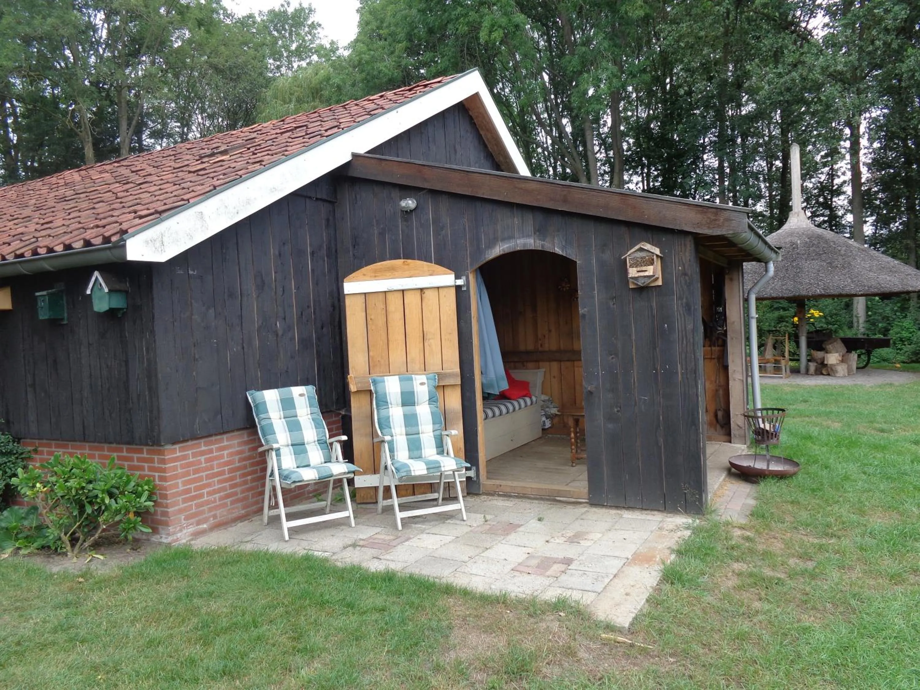 Patio in Thil's Bed and Breakfast