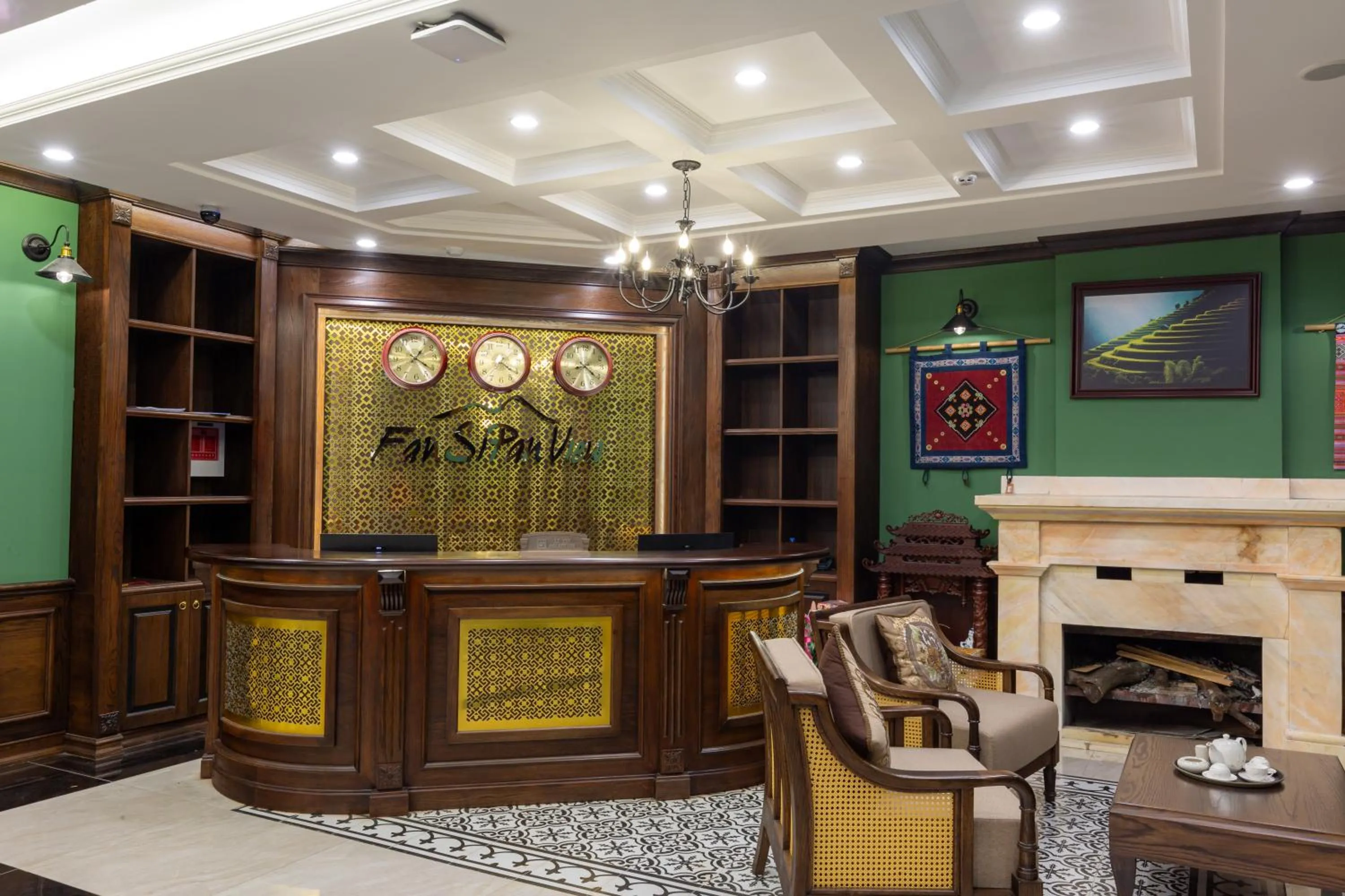 Lobby or reception in Fansipan View Hotel