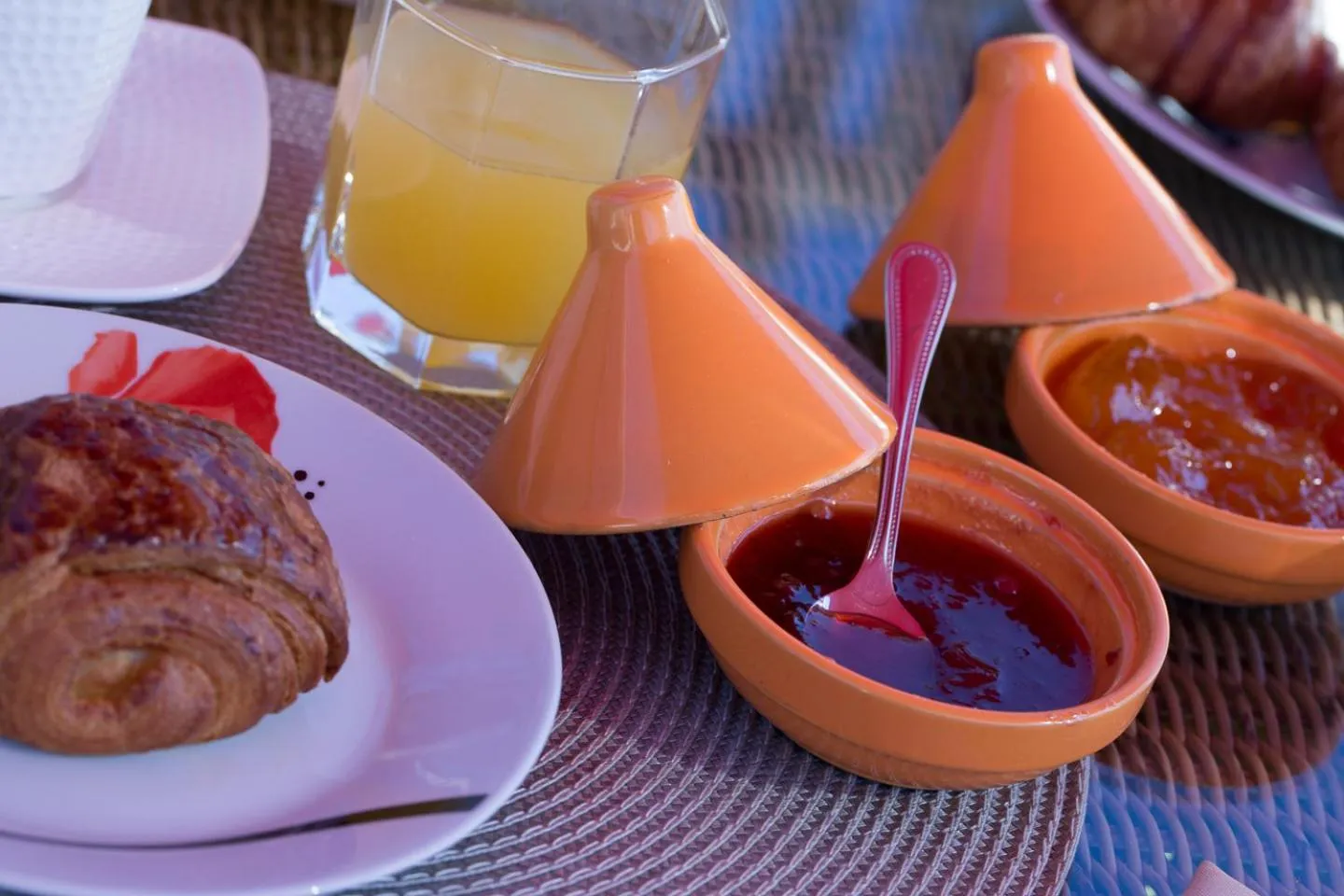 Food close-up in Riad Dar Augusta