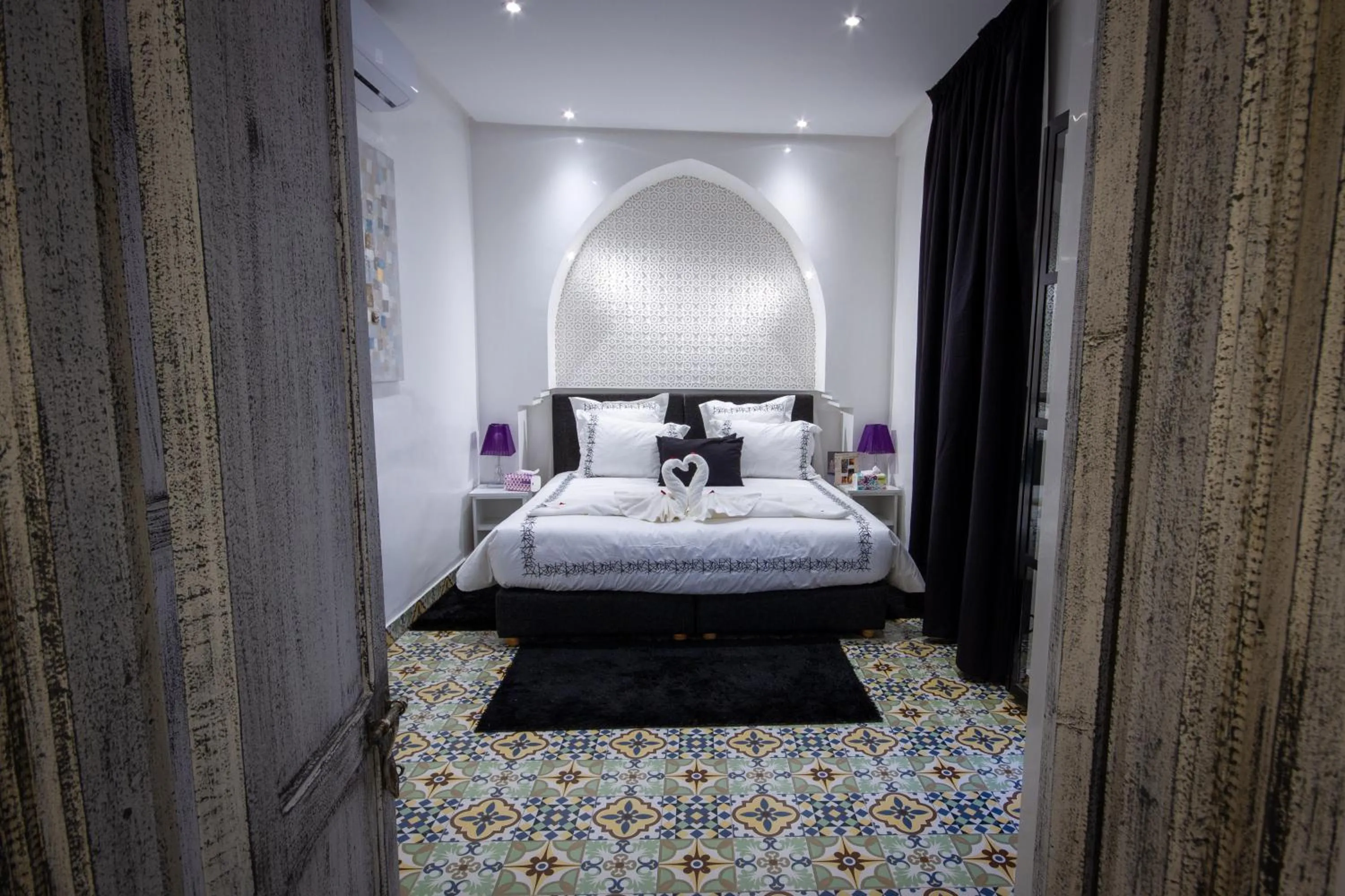 Bedroom, Bed in Riad Dar Augusta