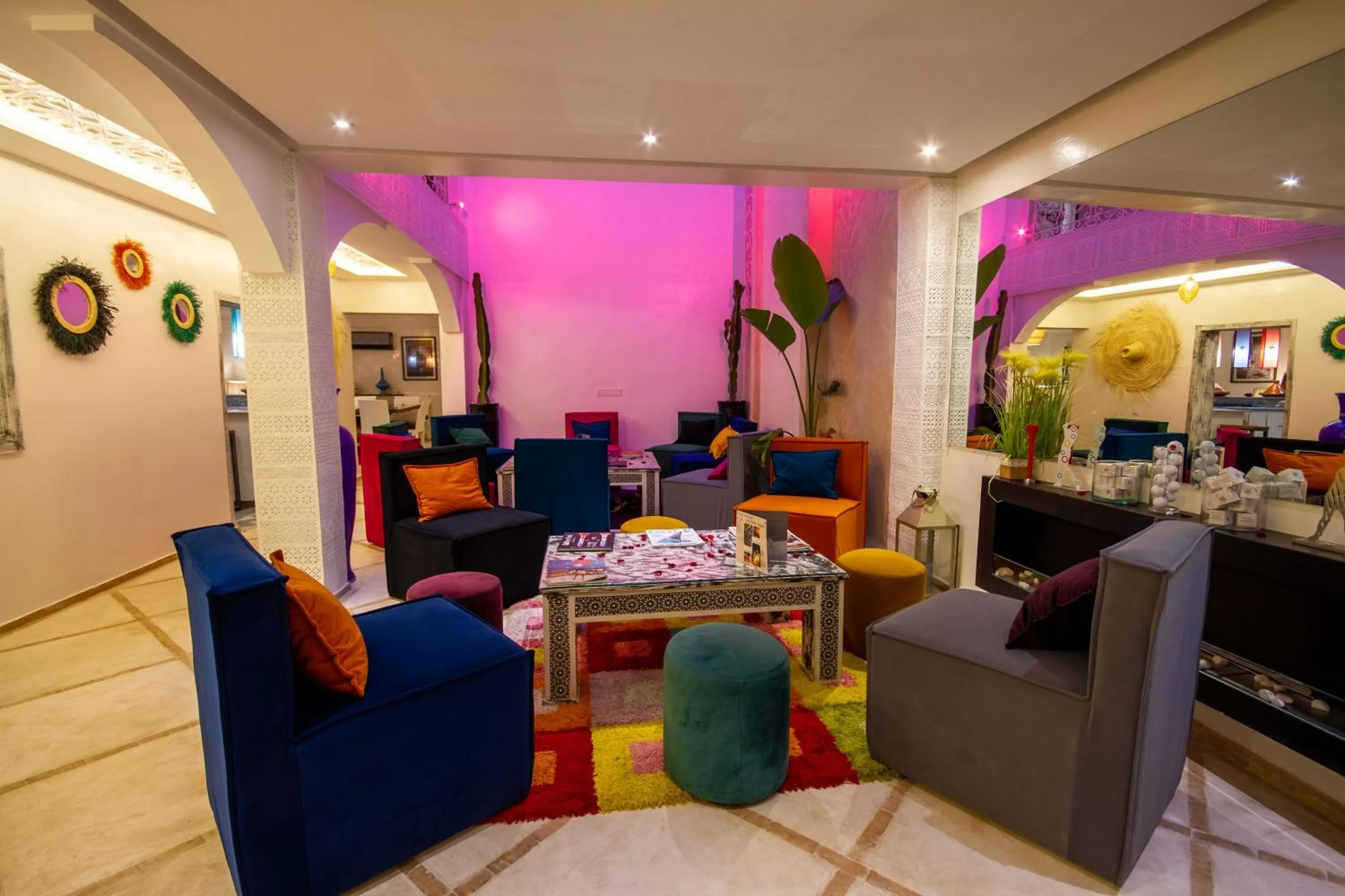 Living room in Riad Dar Augusta