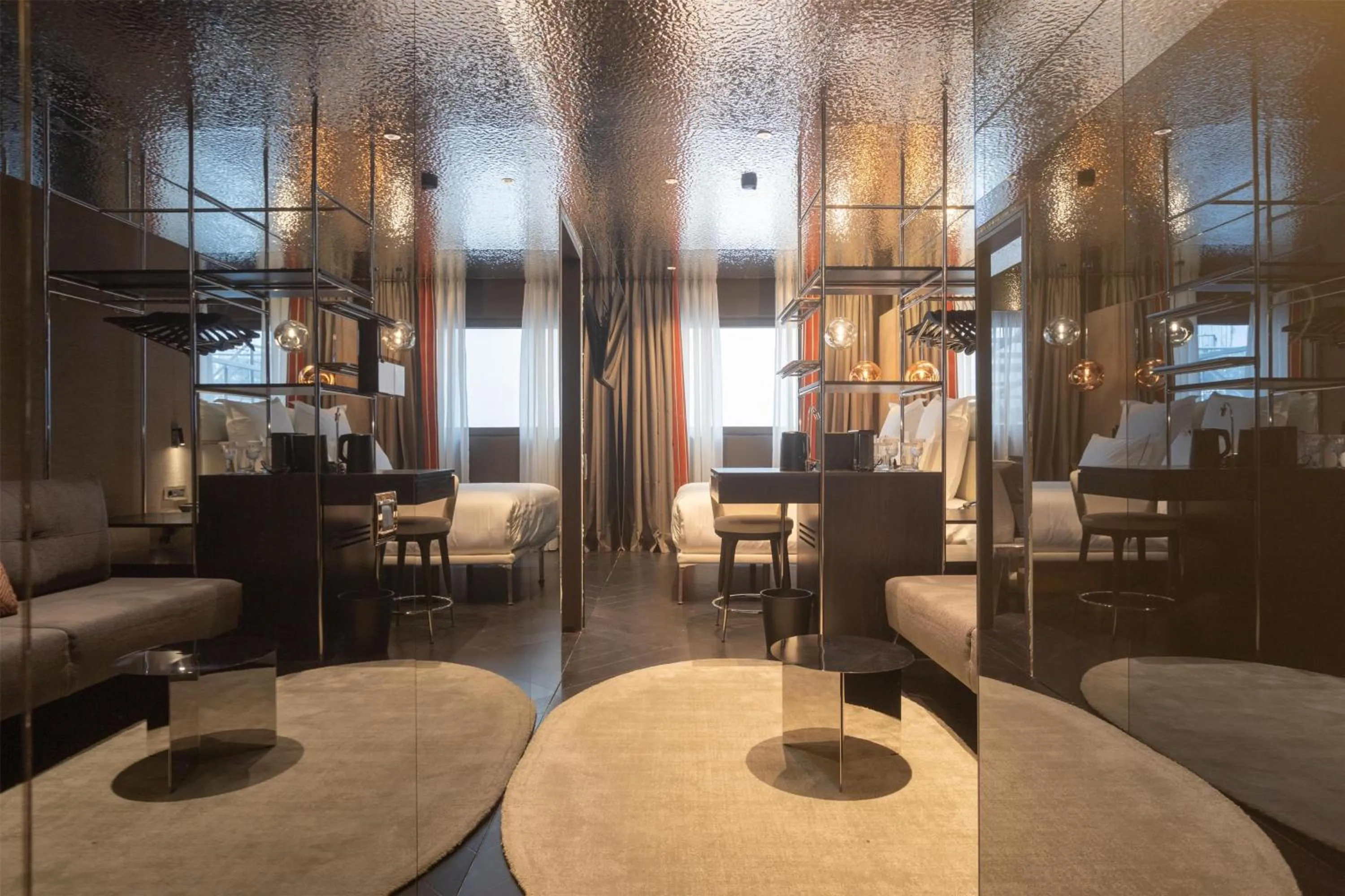 Living room in Adia Aluma Athens, Curio Collection By Hilton