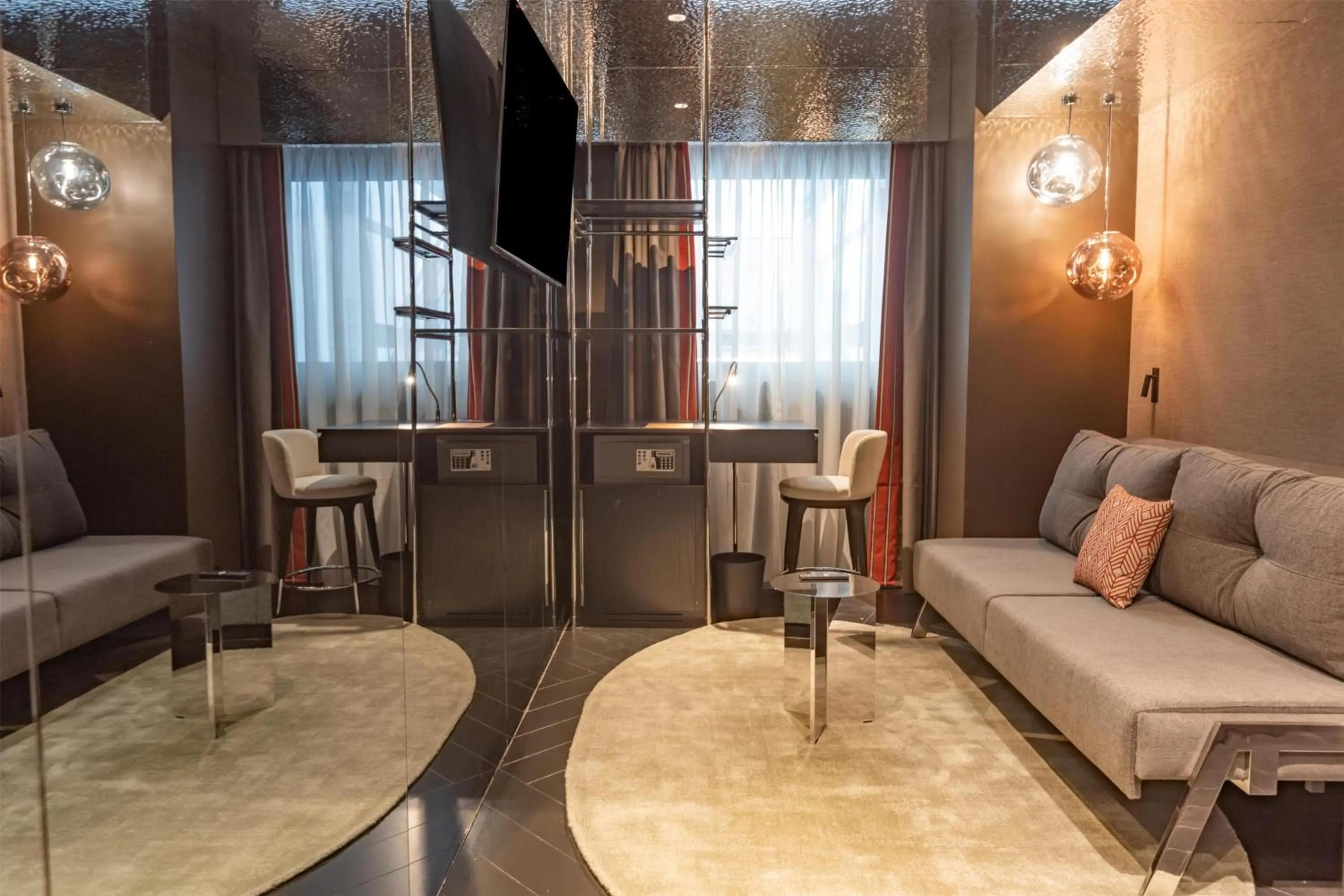 Living room in Adia Aluma Athens, Curio Collection By Hilton