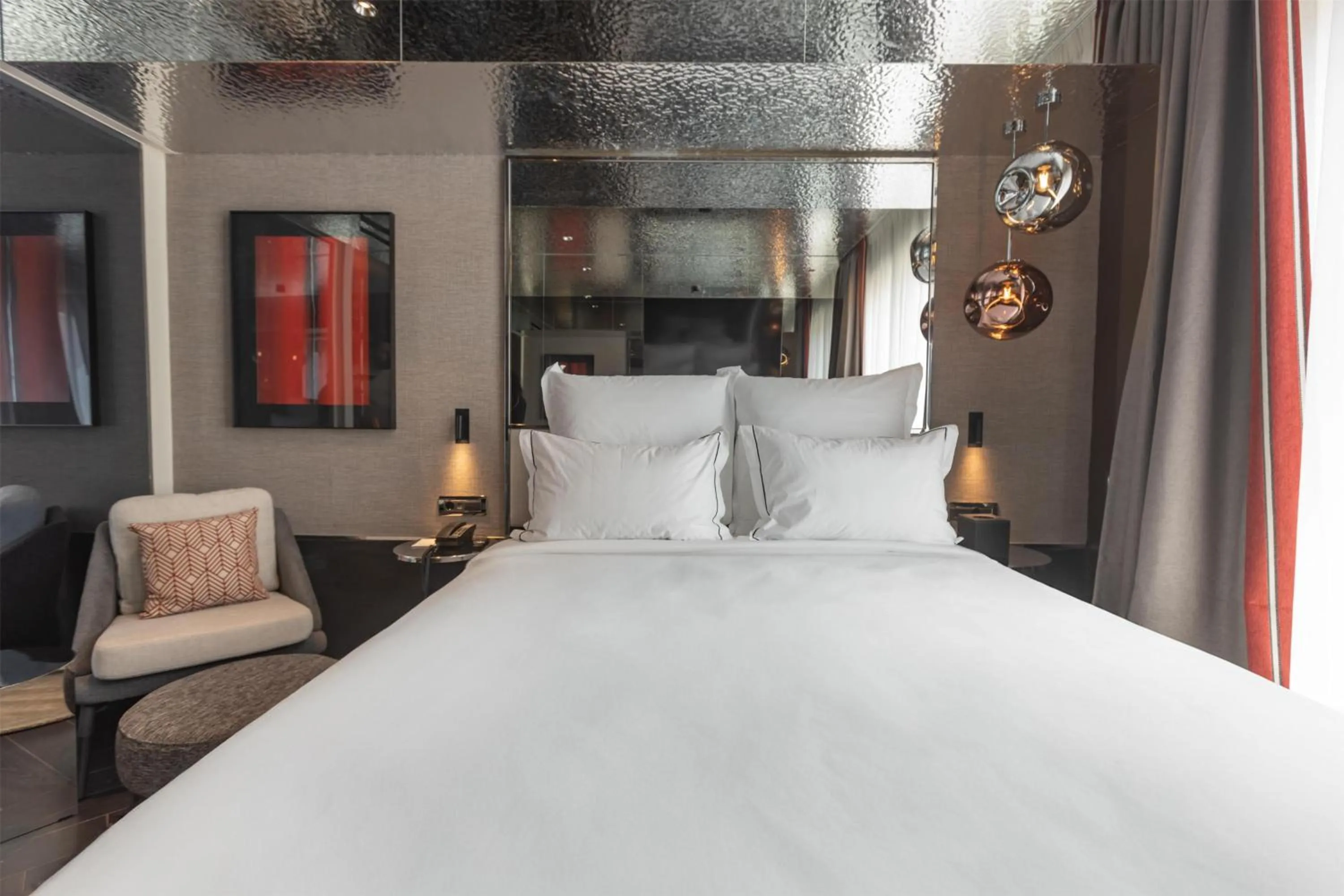 Bed in Adia Aluma Athens, Curio Collection By Hilton