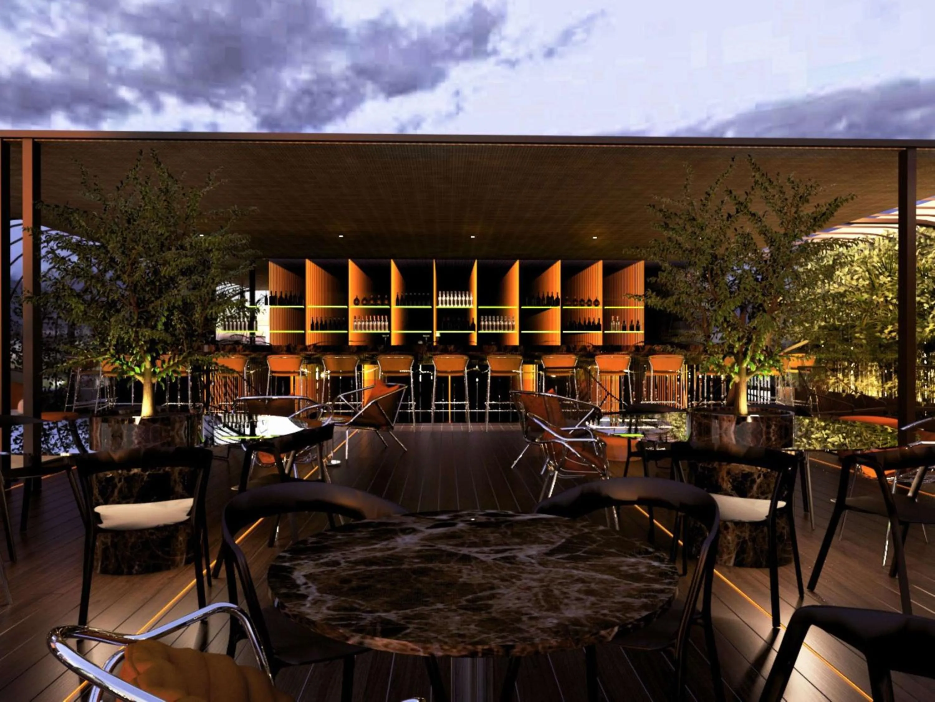 Lounge or bar in Adia Aluma Athens, Curio Collection By Hilton