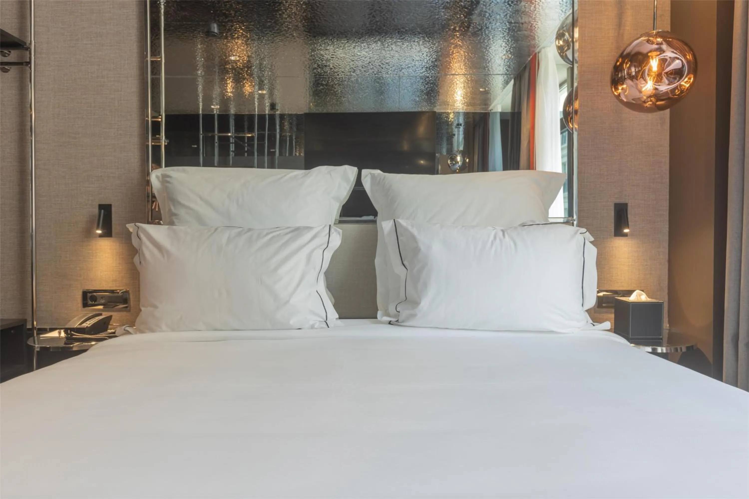 Bed in Adia Aluma Athens, Curio Collection By Hilton