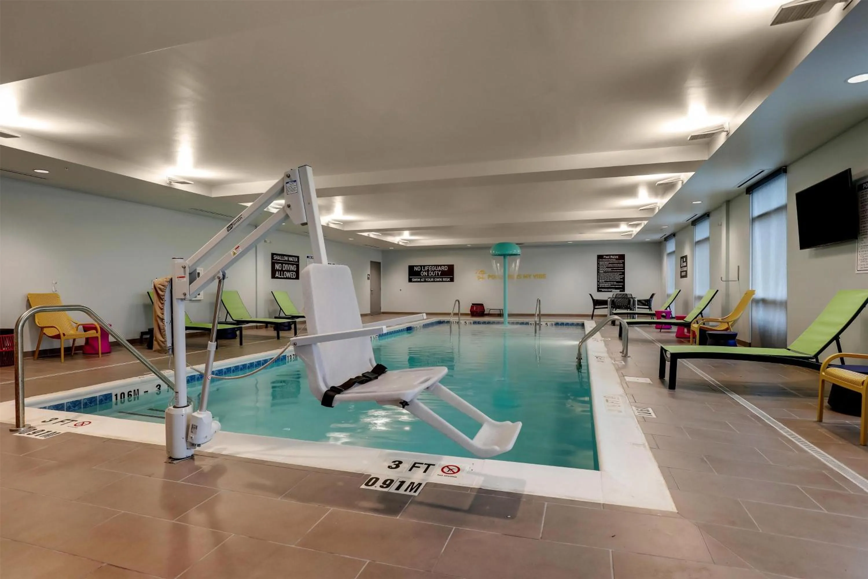 Pool view in Home2 Suites By Hilton Conway, Sc