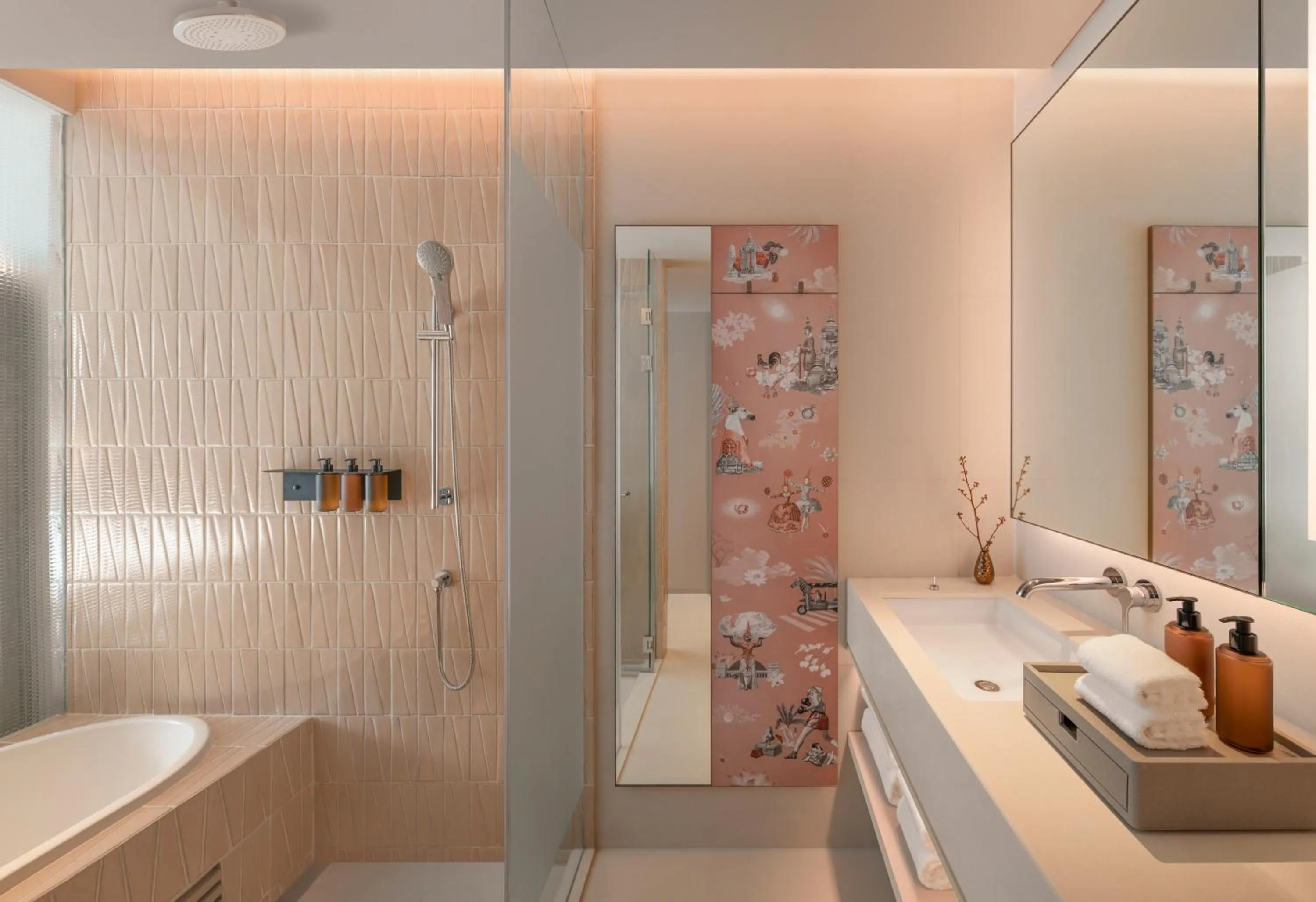 Bathroom in Kromo Bangkok, Curio Collection By Hilton
