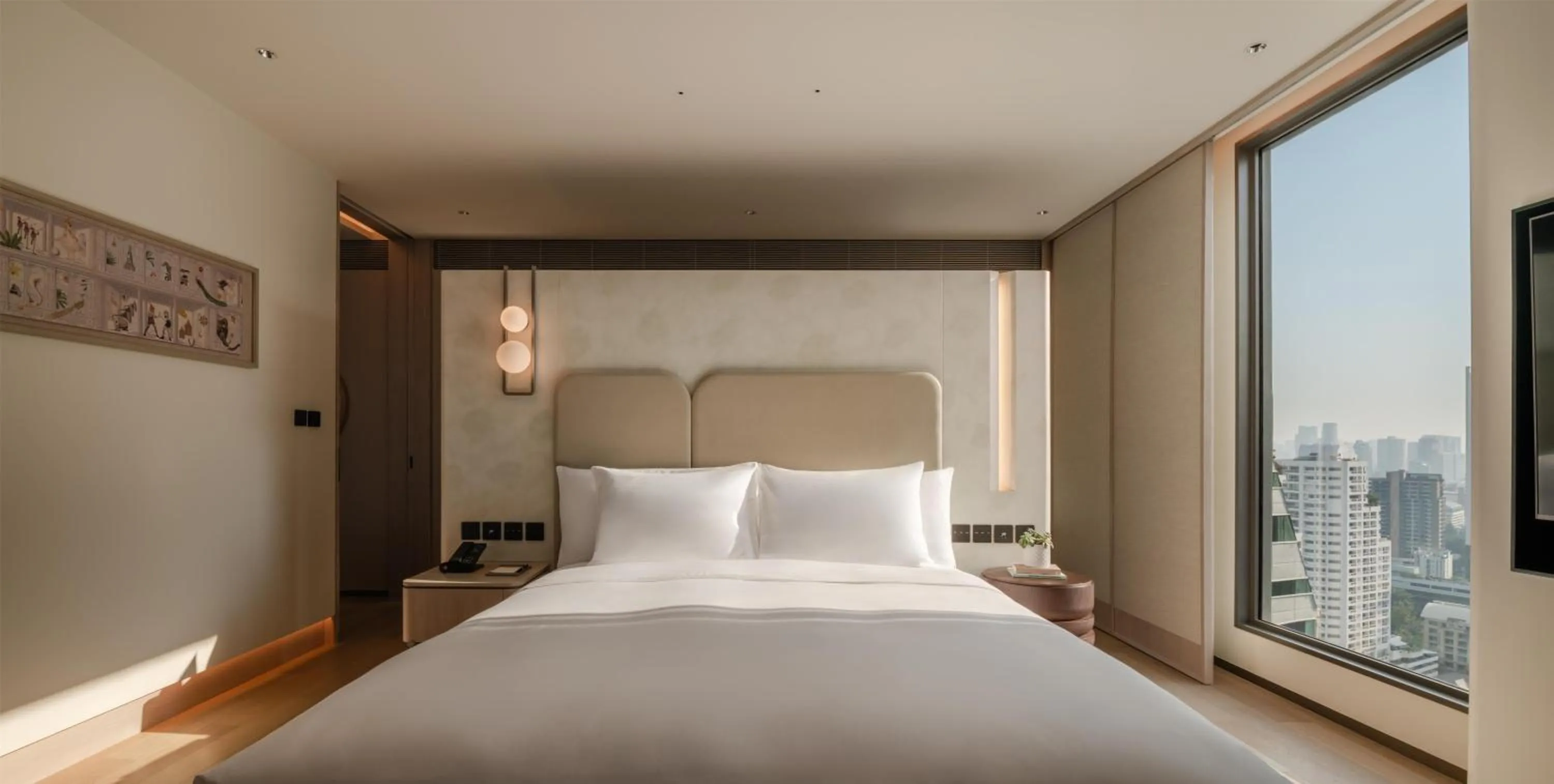 Bed in Kromo Bangkok, Curio Collection By Hilton