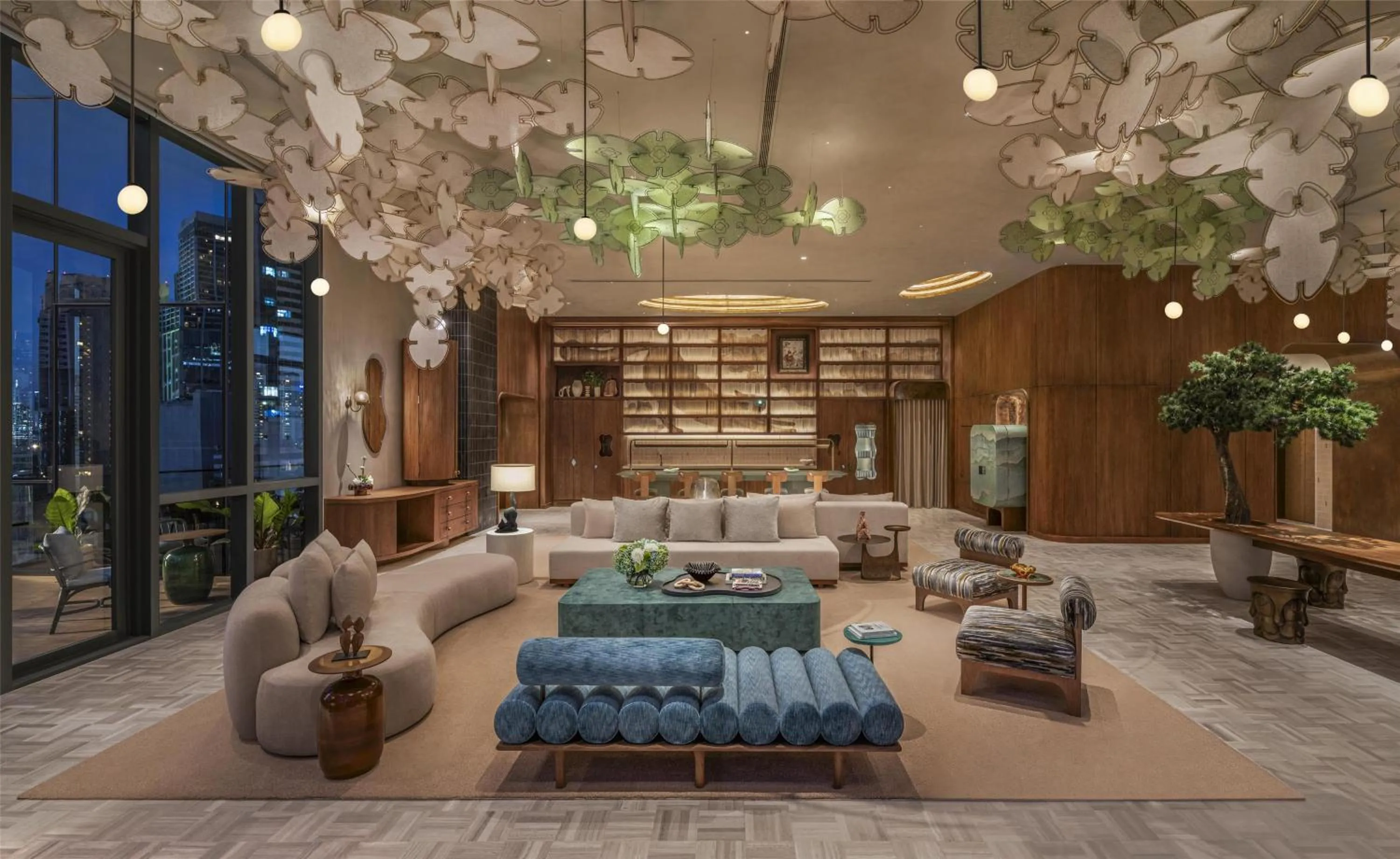 Lobby or reception in Kromo Bangkok, Curio Collection By Hilton