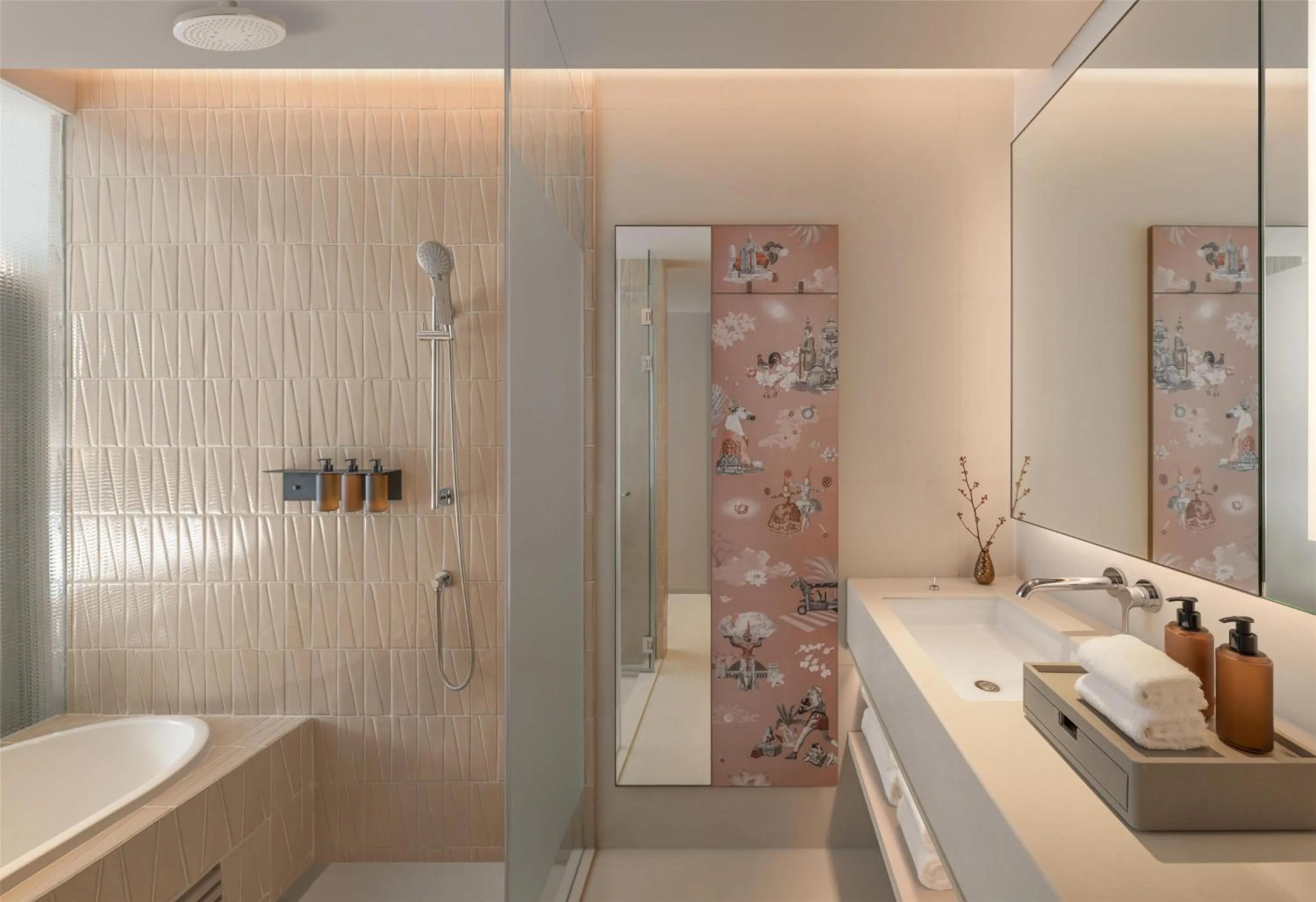 Bathroom in Kromo Bangkok, Curio Collection By Hilton