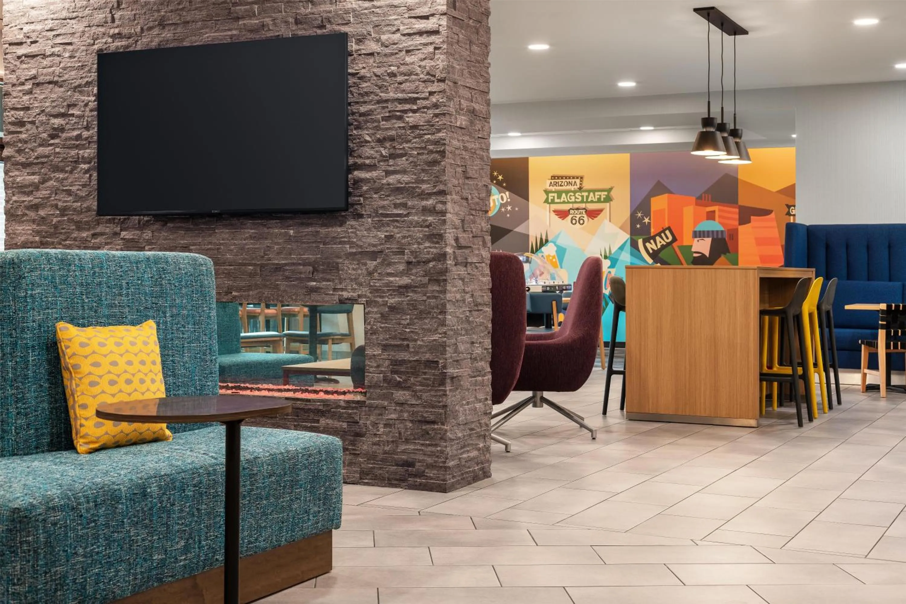 Lobby or reception in Home2 Suites By Hilton Flagstaff
