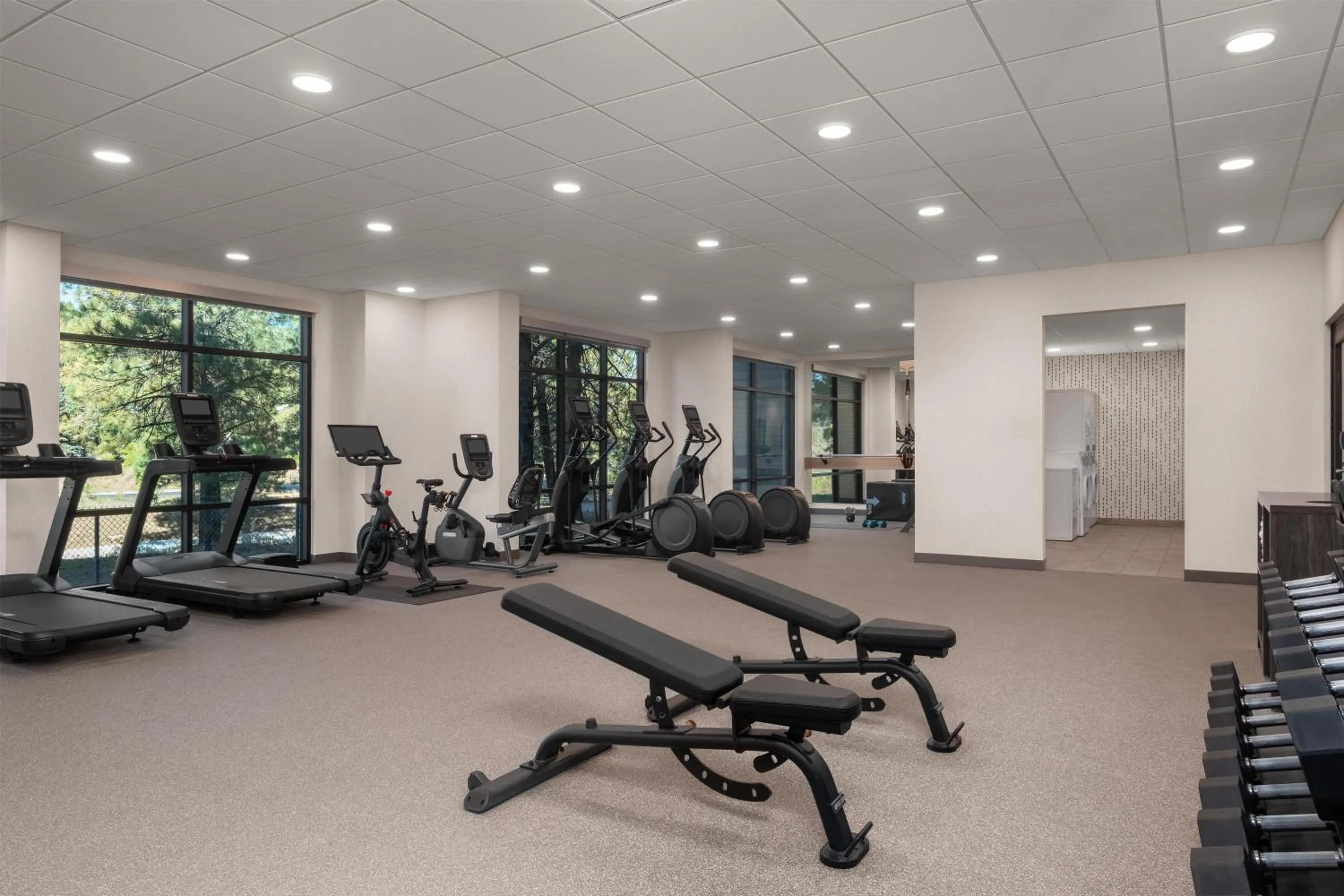 Fitness centre/facilities in Tru By Hilton Flagstaff