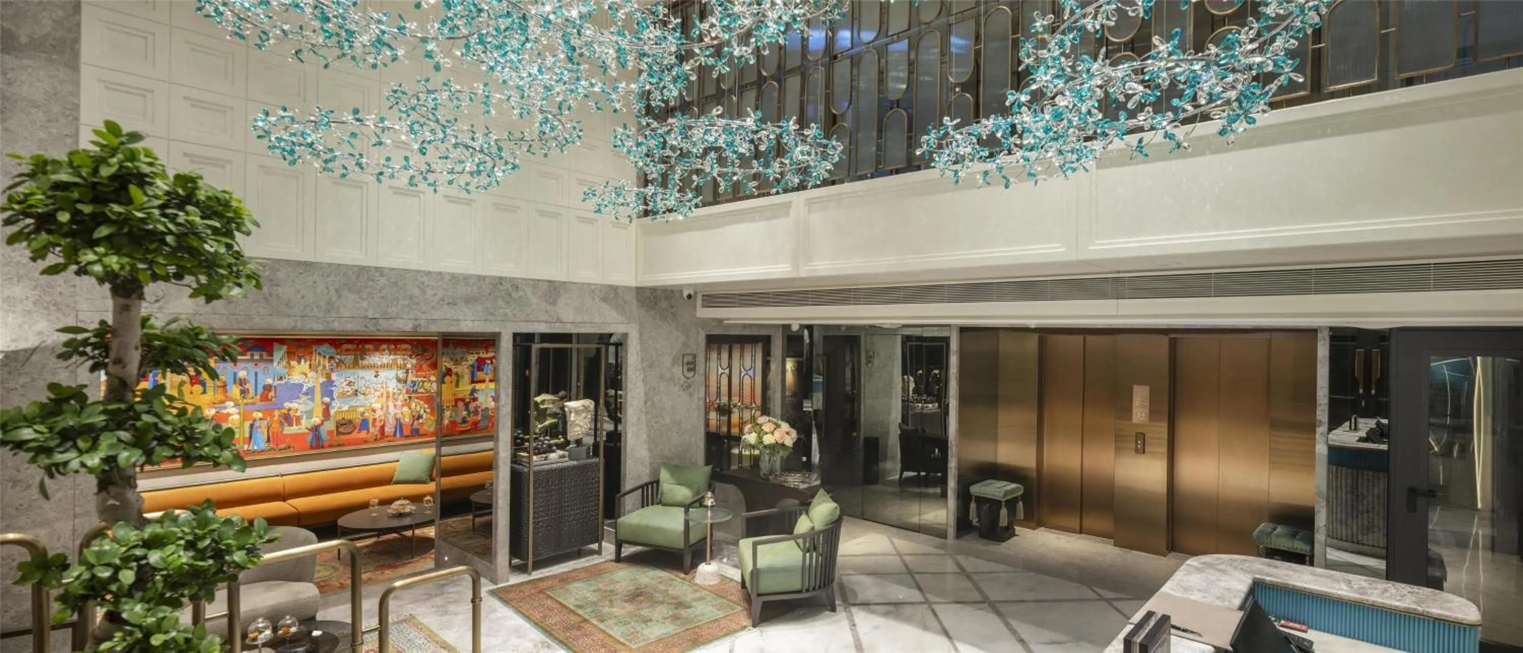 Lobby or reception in The Ritus Hotel Istanbul Sultanahmet, Tapestry Collection by Hilton