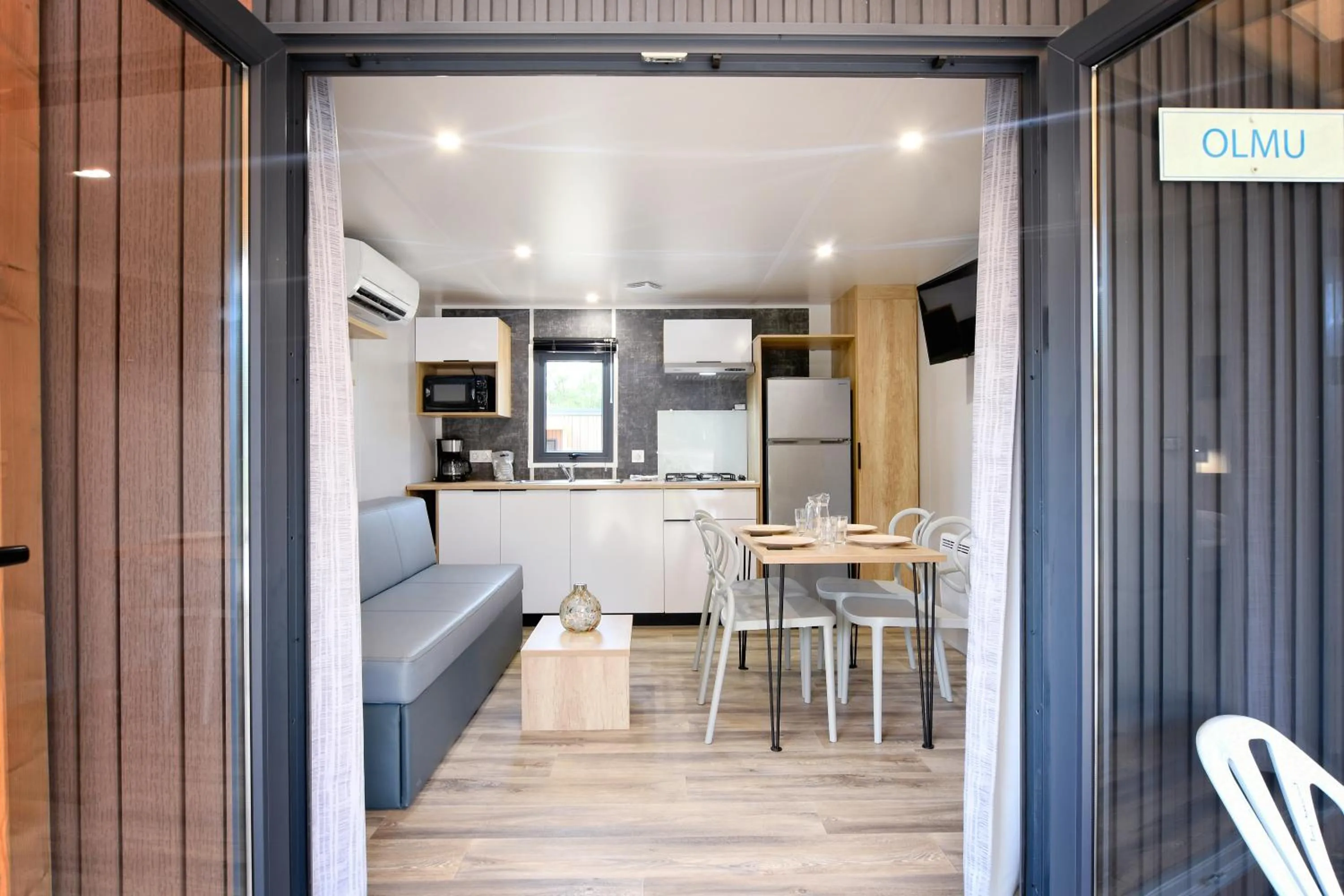 Living room in Camping Bella Vista