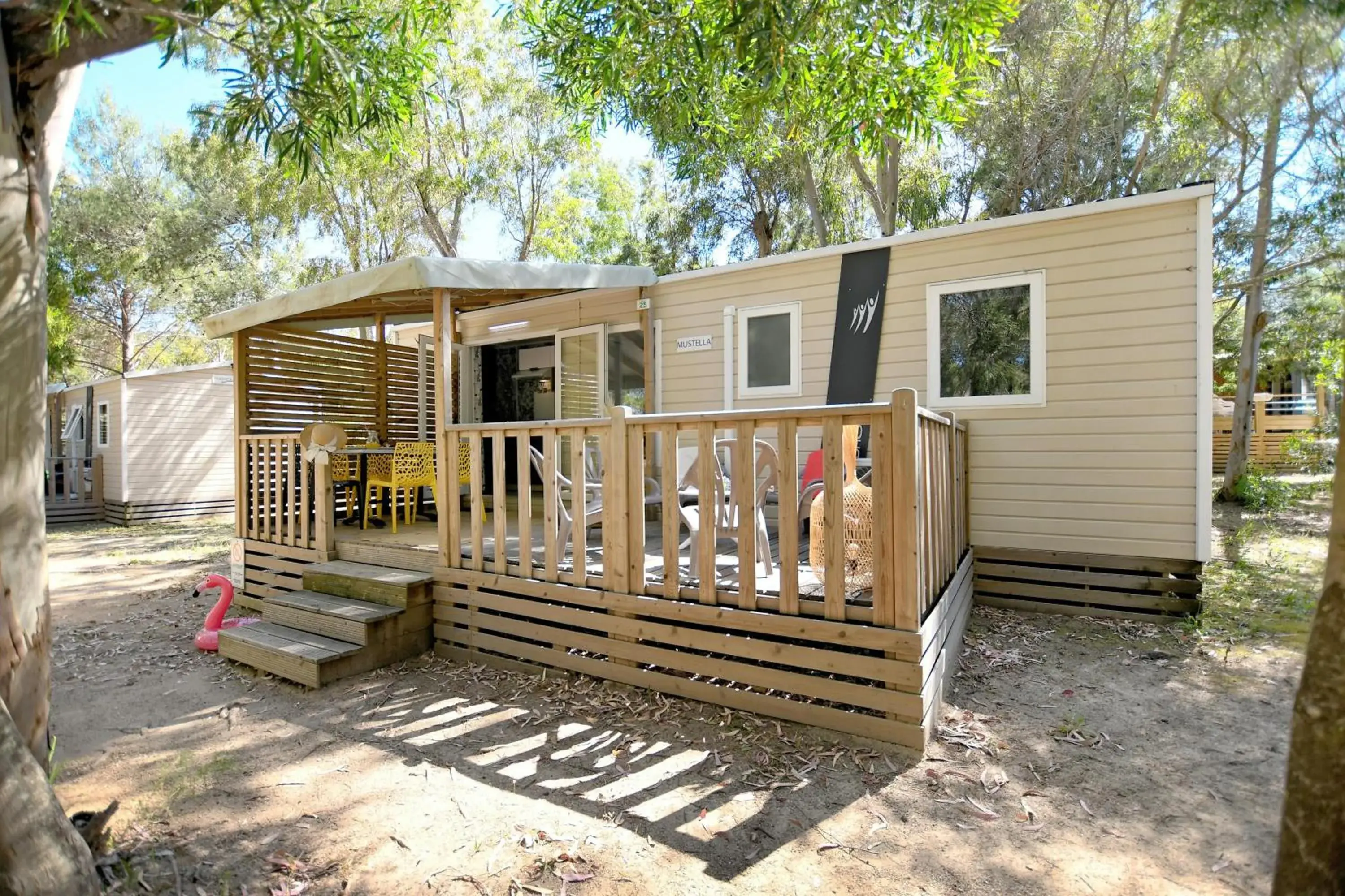 Mobile Home Cintu (6 Adults, bed linen included) in Camping Bella Vista Mobile Home Cintu (6 Adults, bed linen included) in Camping Bella Vista