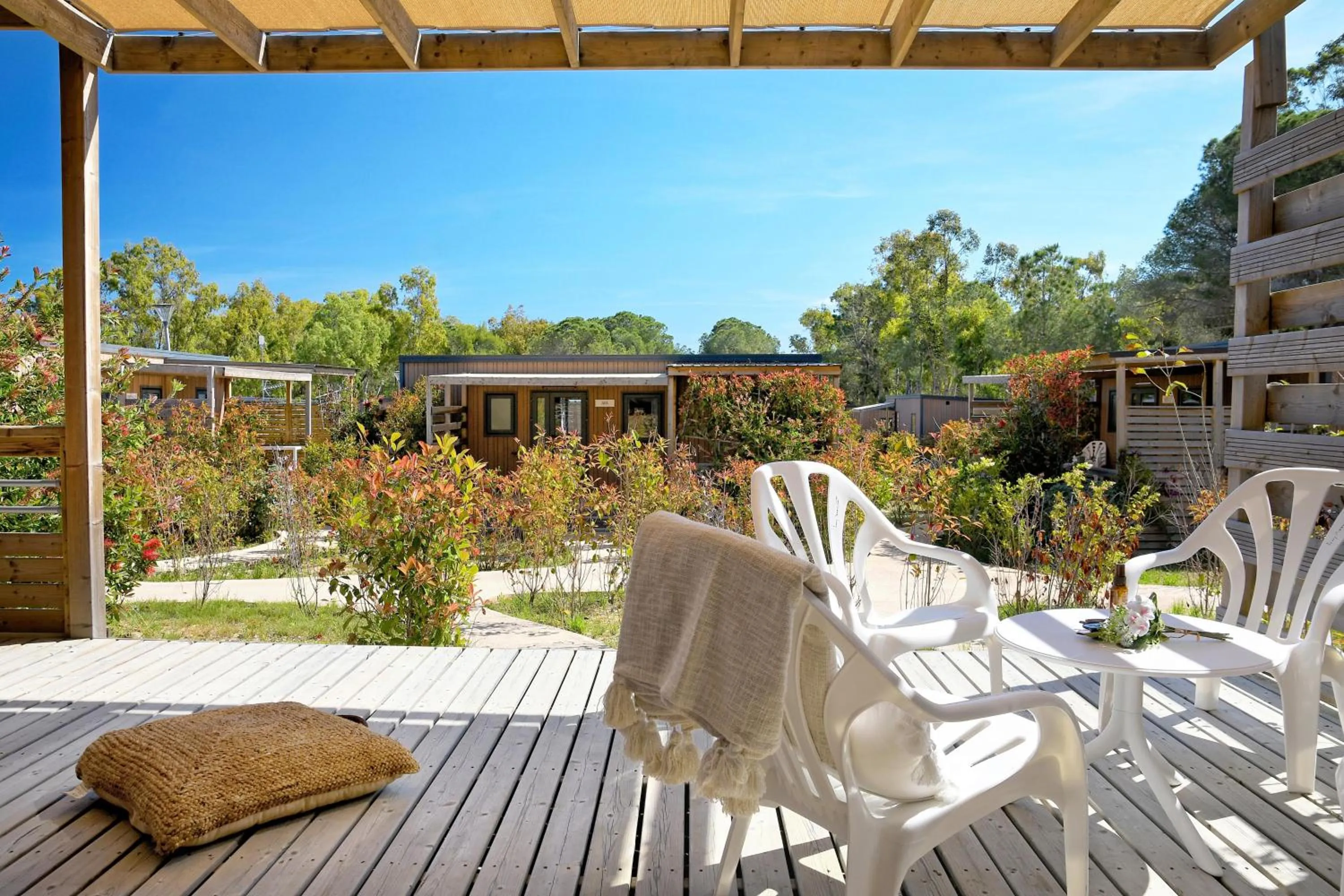 Patio in Camping Bella Vista