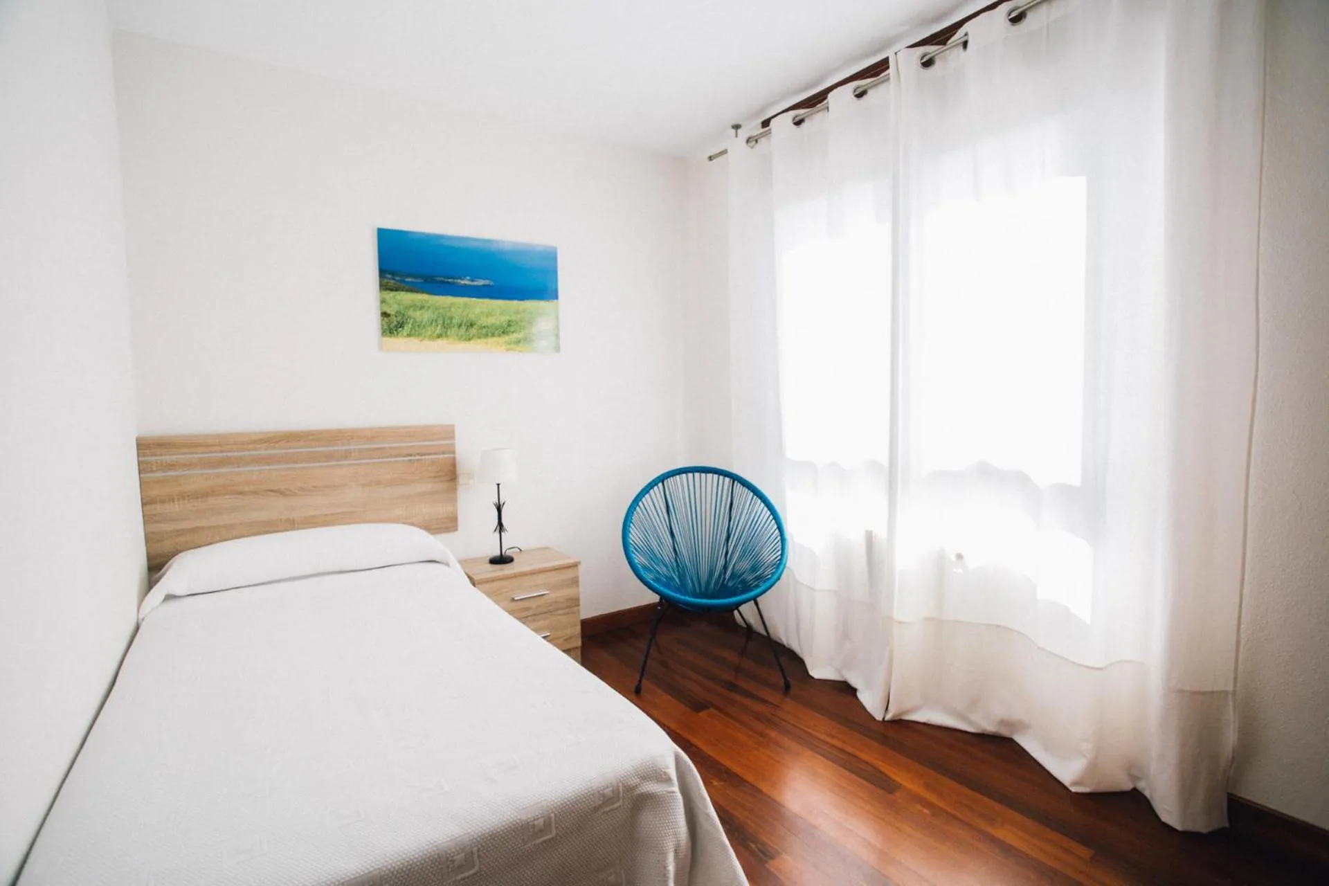 Bedroom, Bed in Apartamentos Alday