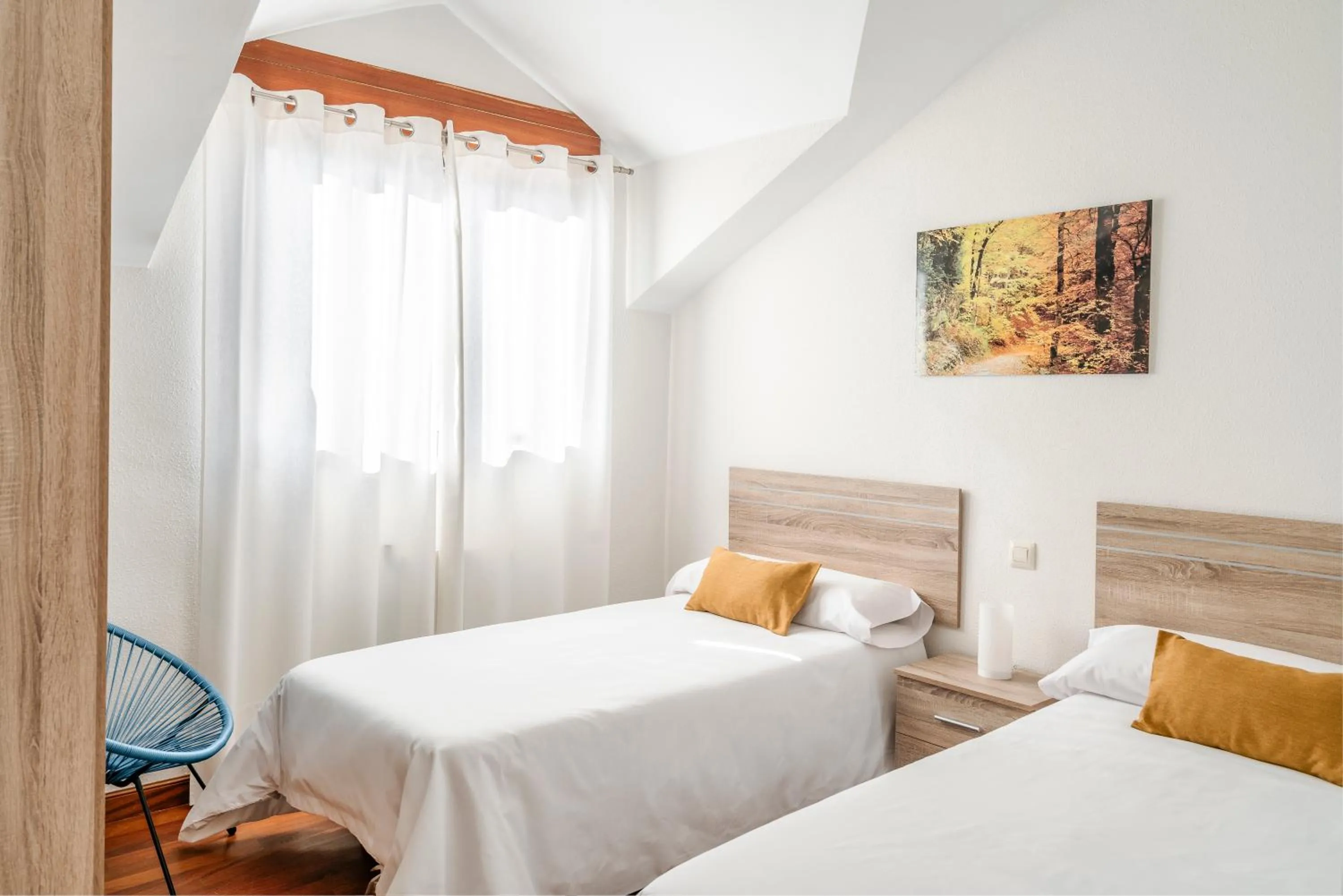 Bedroom, Bed in Apartamentos Alday