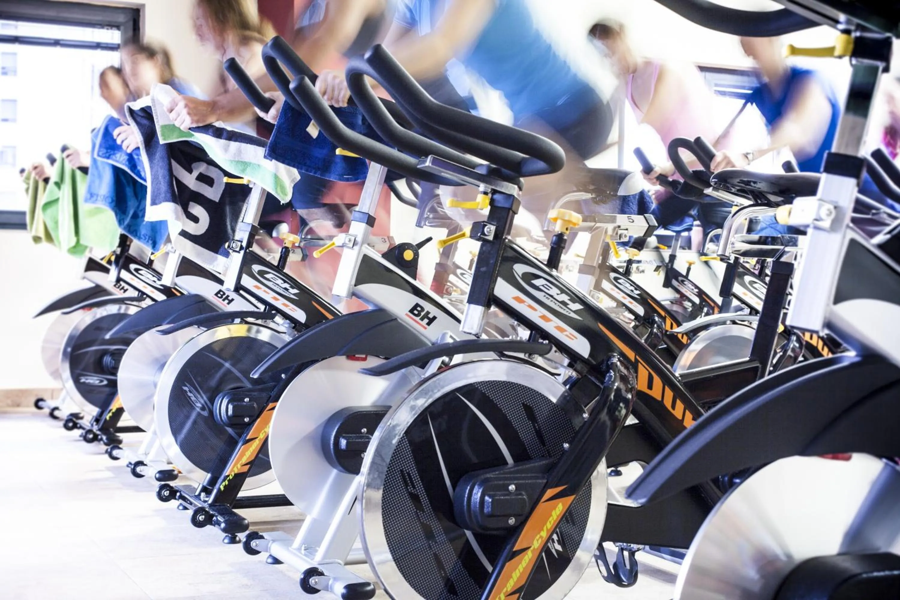 Fitness centre/facilities in Apartamentos Alday