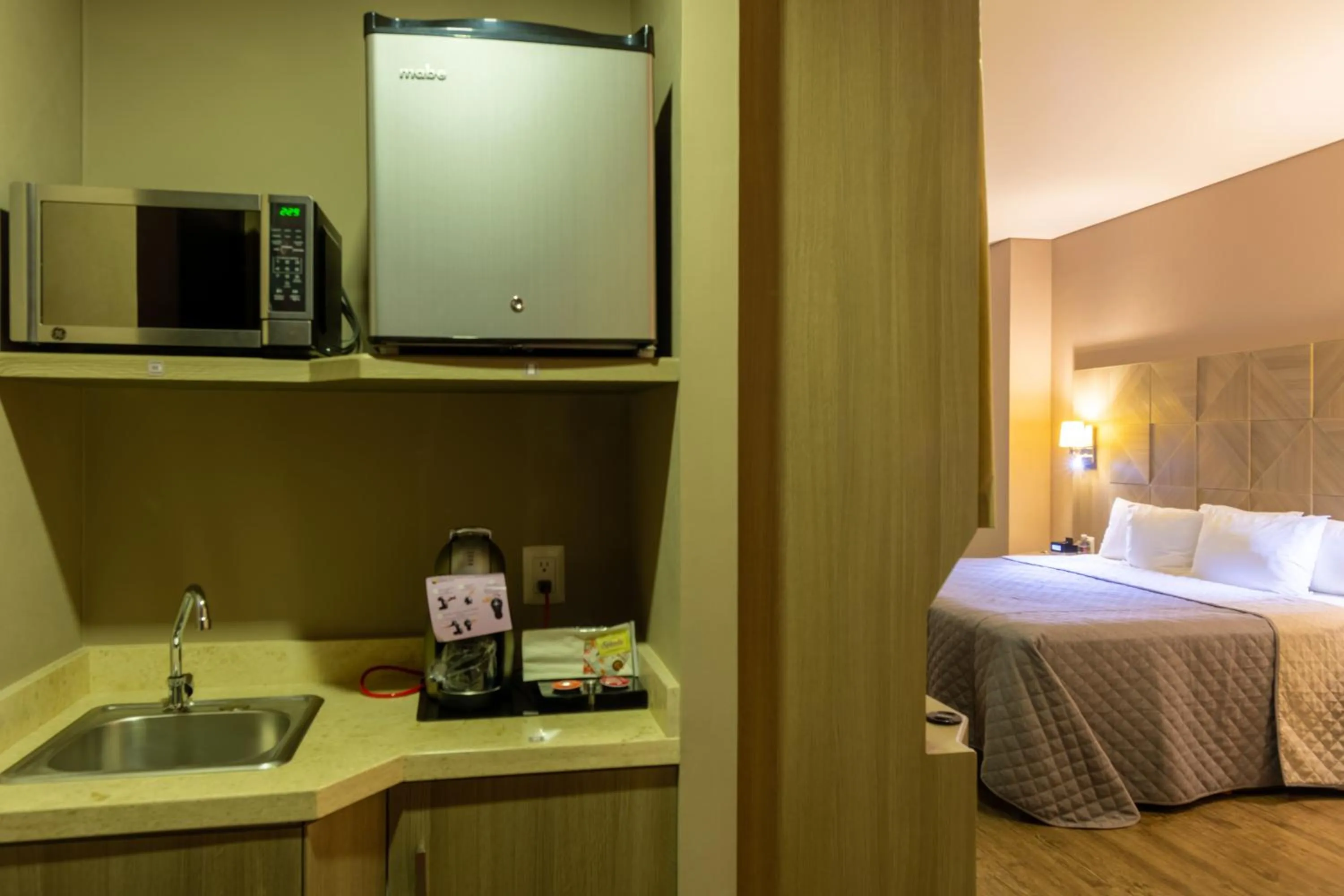 Decorative detail, Bed in Hotel Glow Point - Mulza