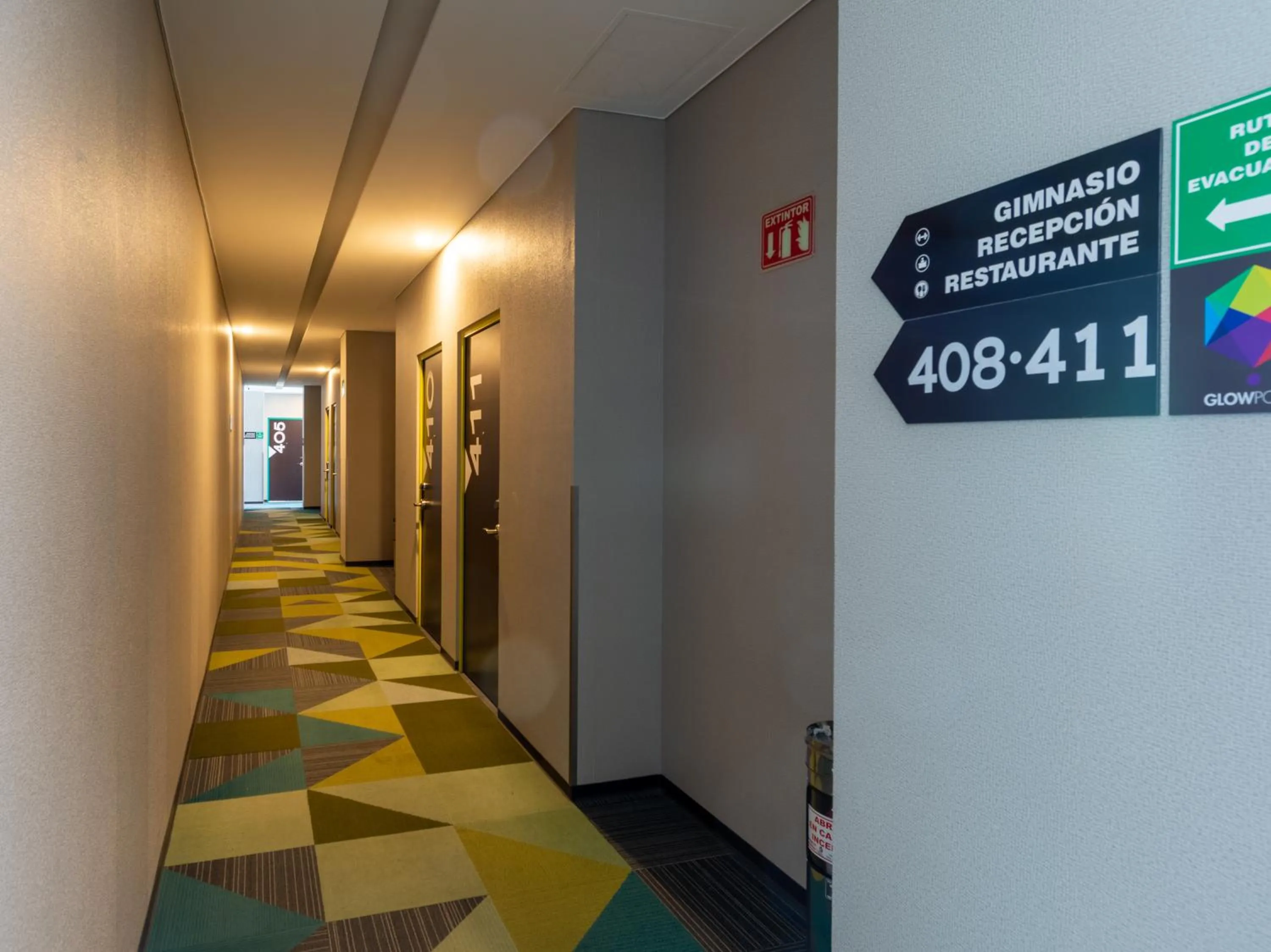 Decorative detail in Hotel Glow Point - Mulza