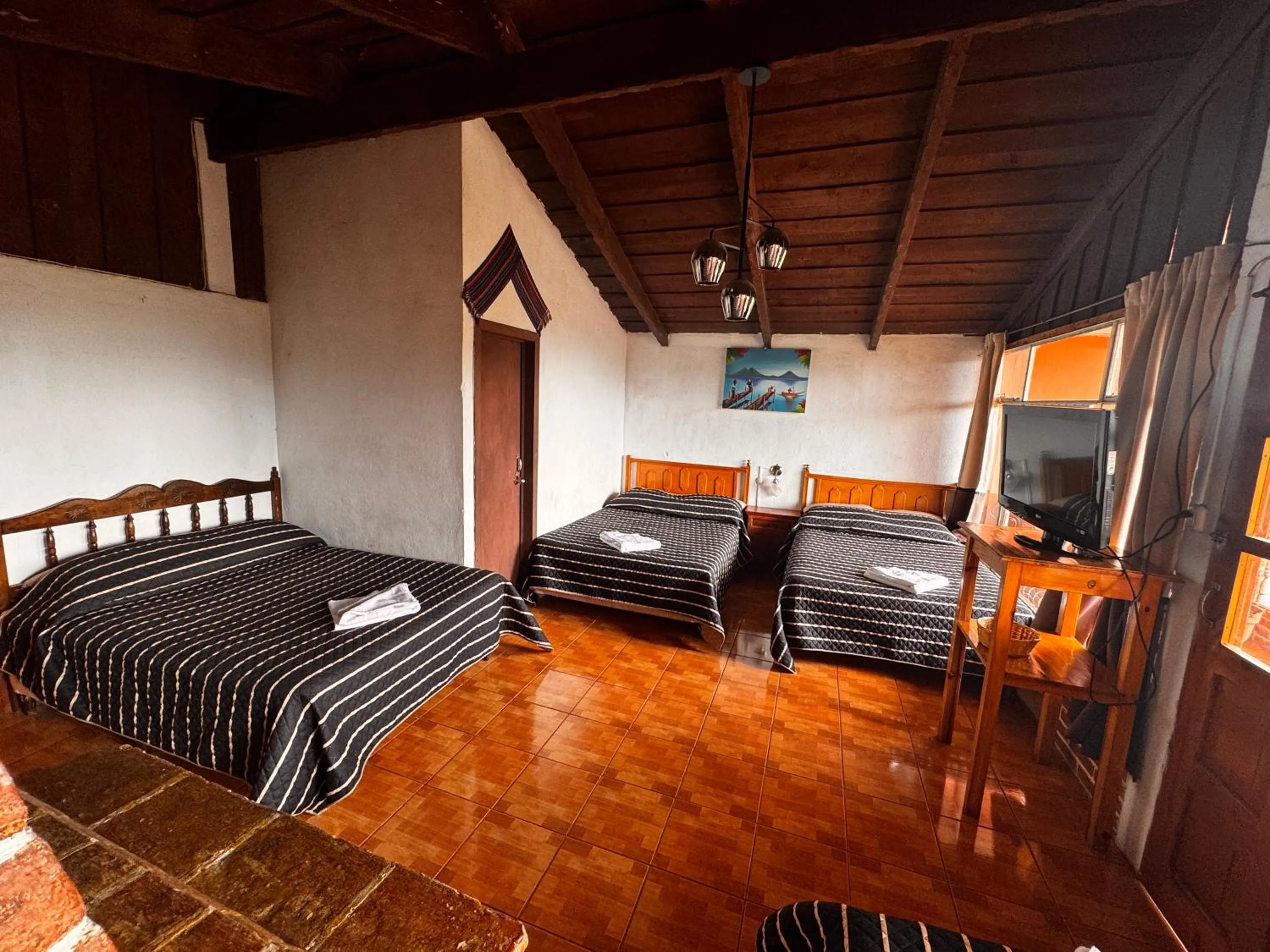 Bed in Hotel Hanna Resort