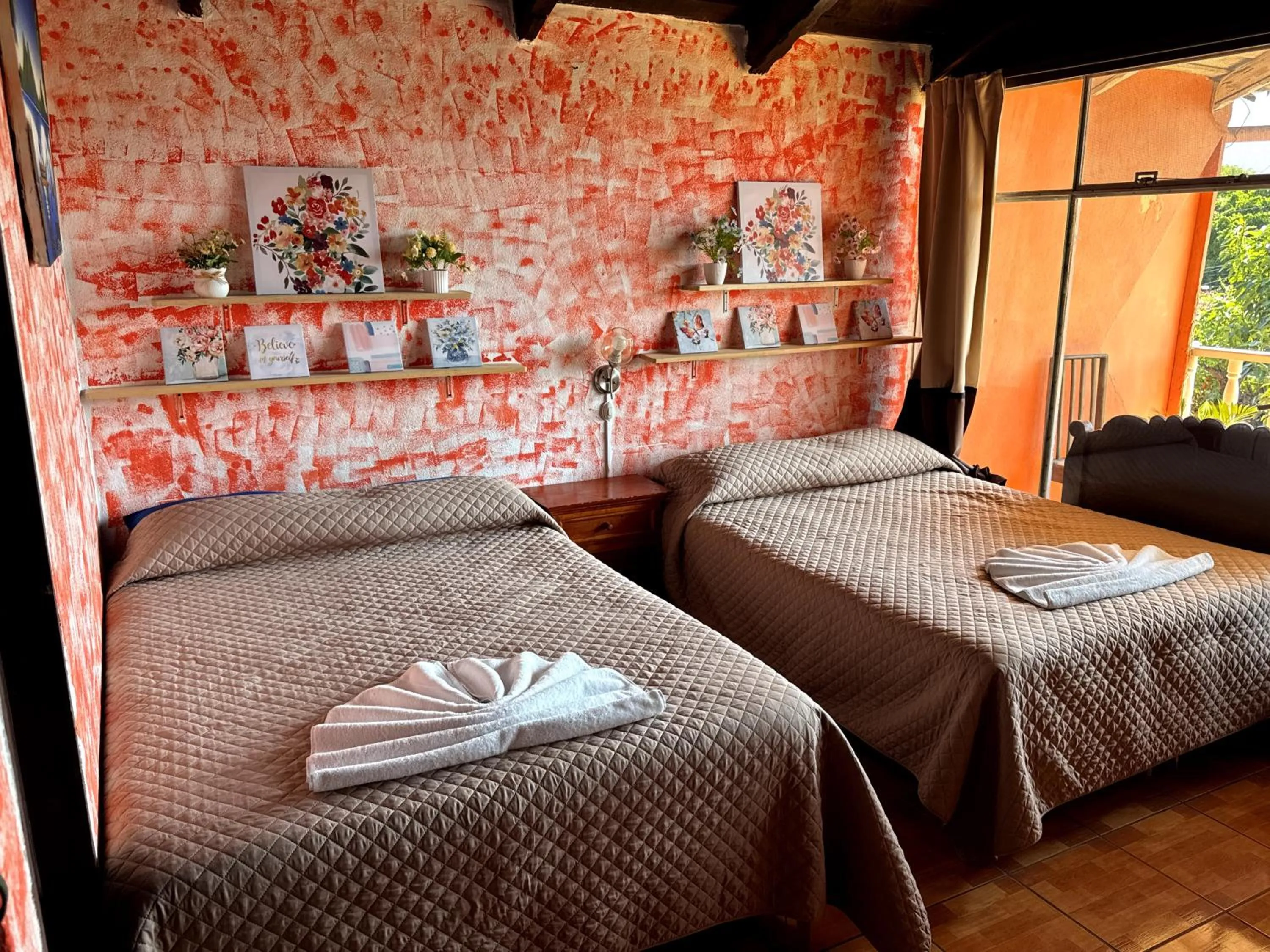 Bed in Hotel Hanna Resort