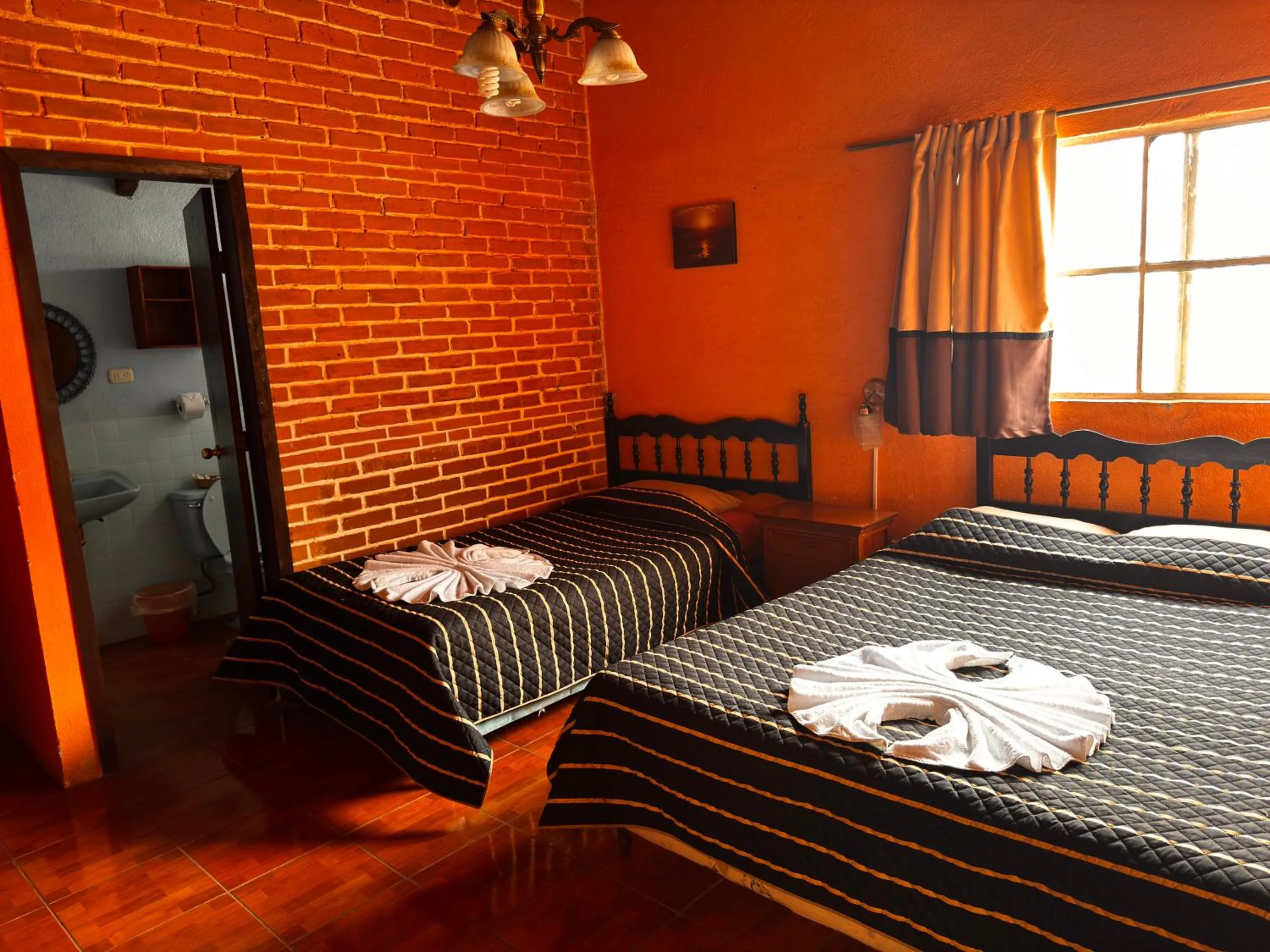 Bed in Hotel Hanna Resort