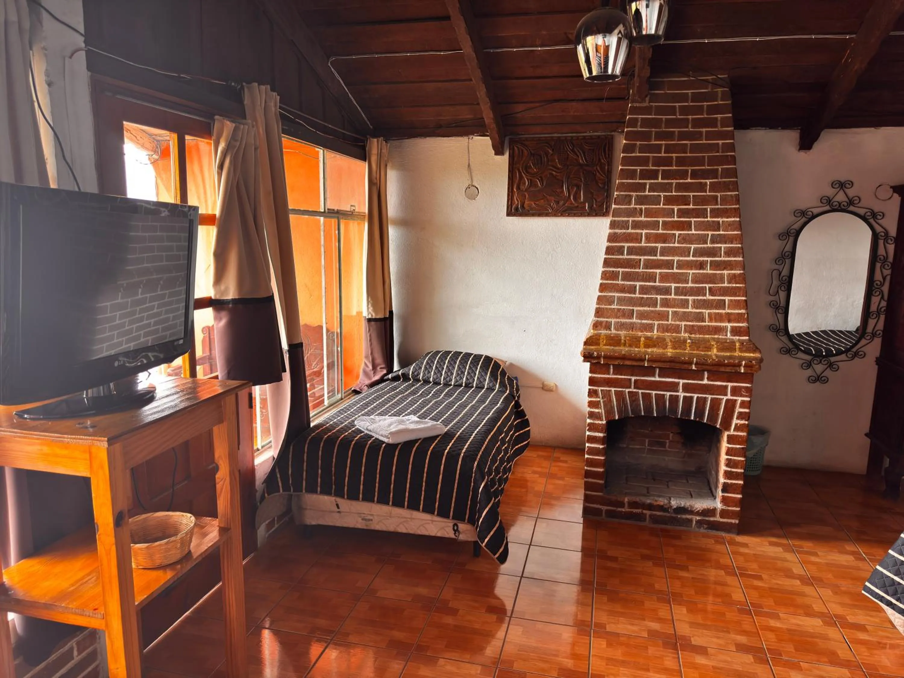 Bed in Hotel Hanna Resort