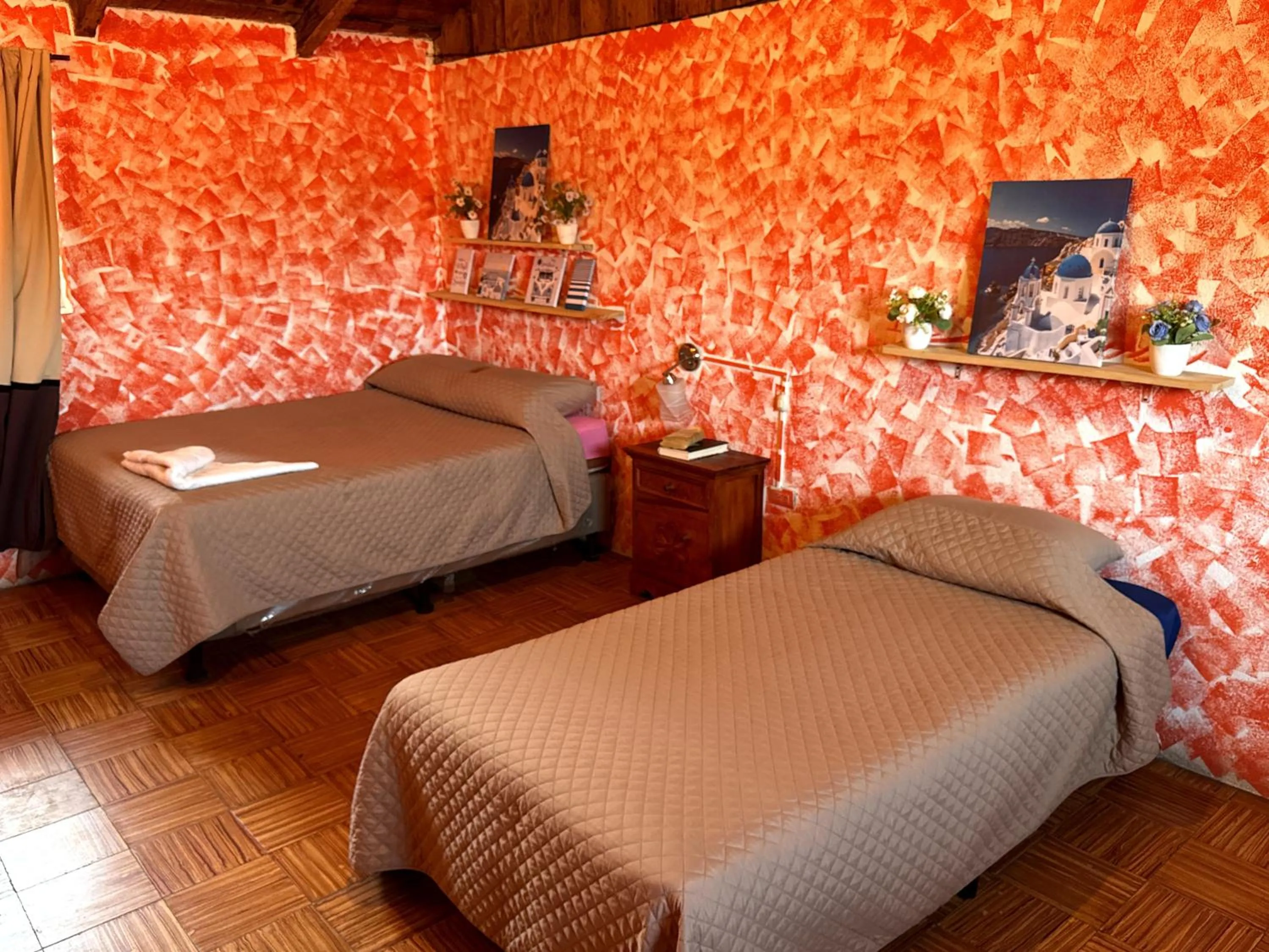 Bed in Hotel Hanna Resort