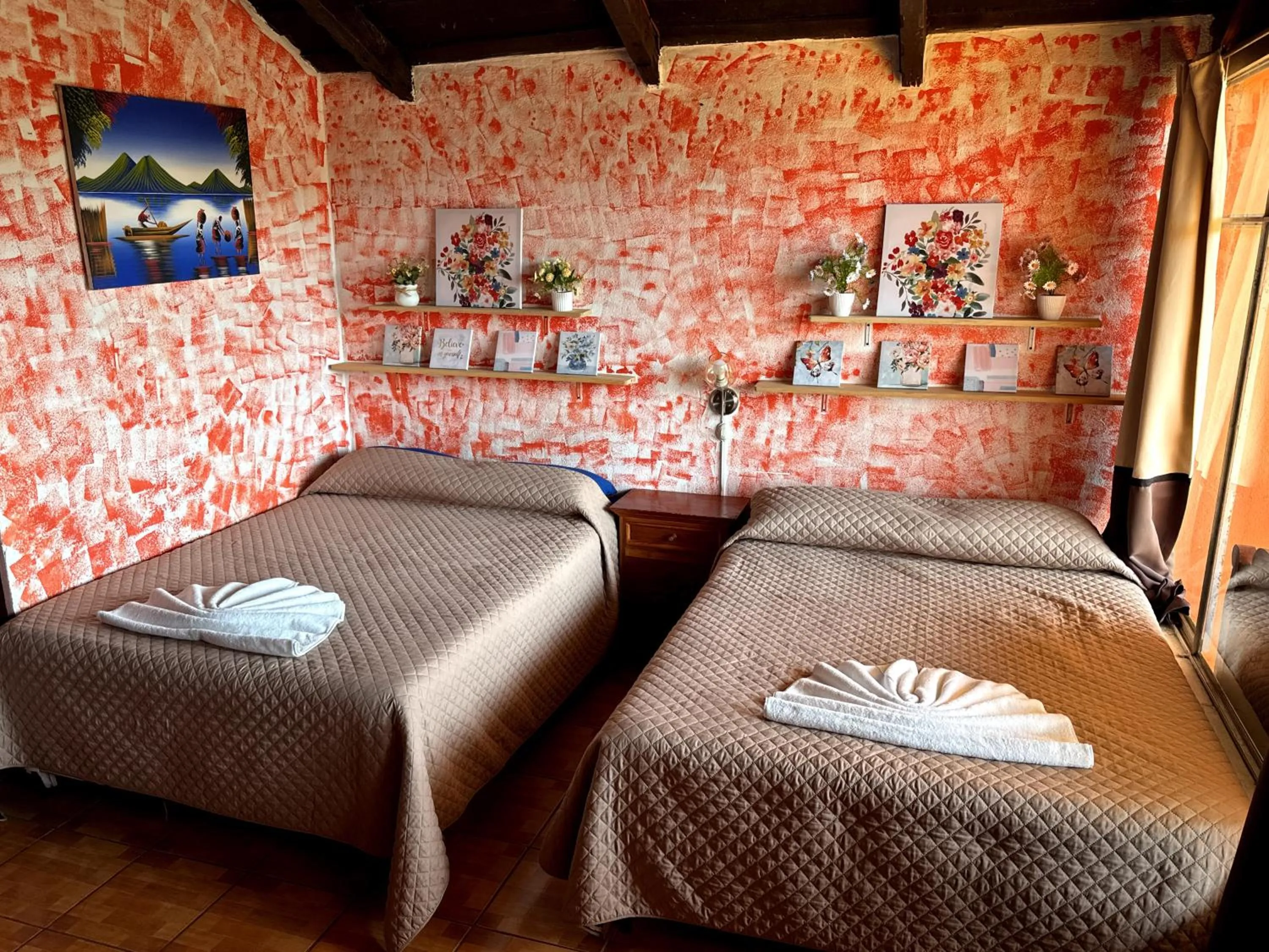 Bed in Hotel Hanna Resort