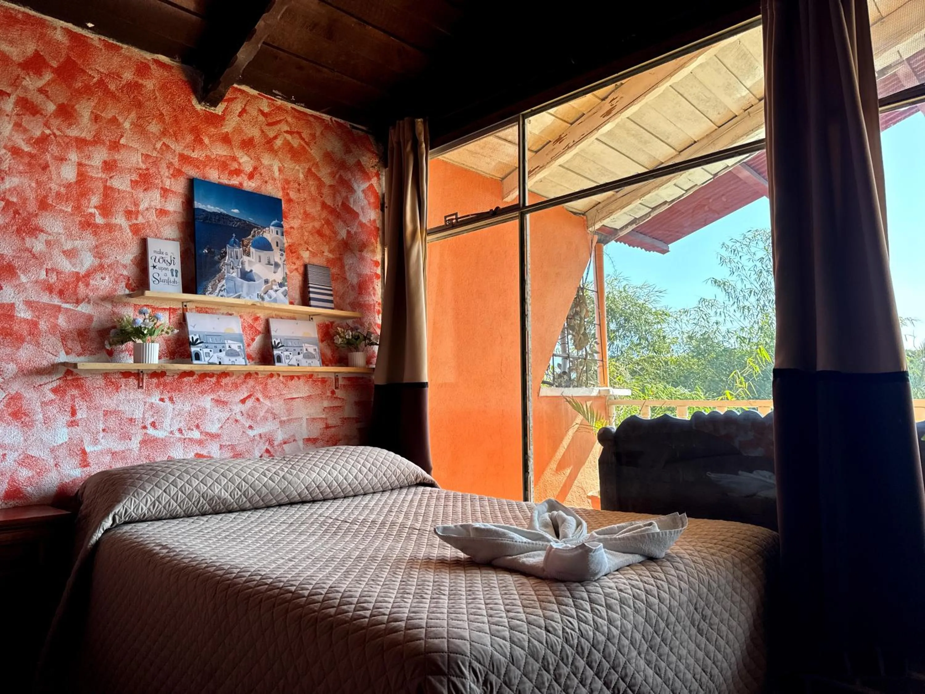 Bed in Hotel Hanna Resort