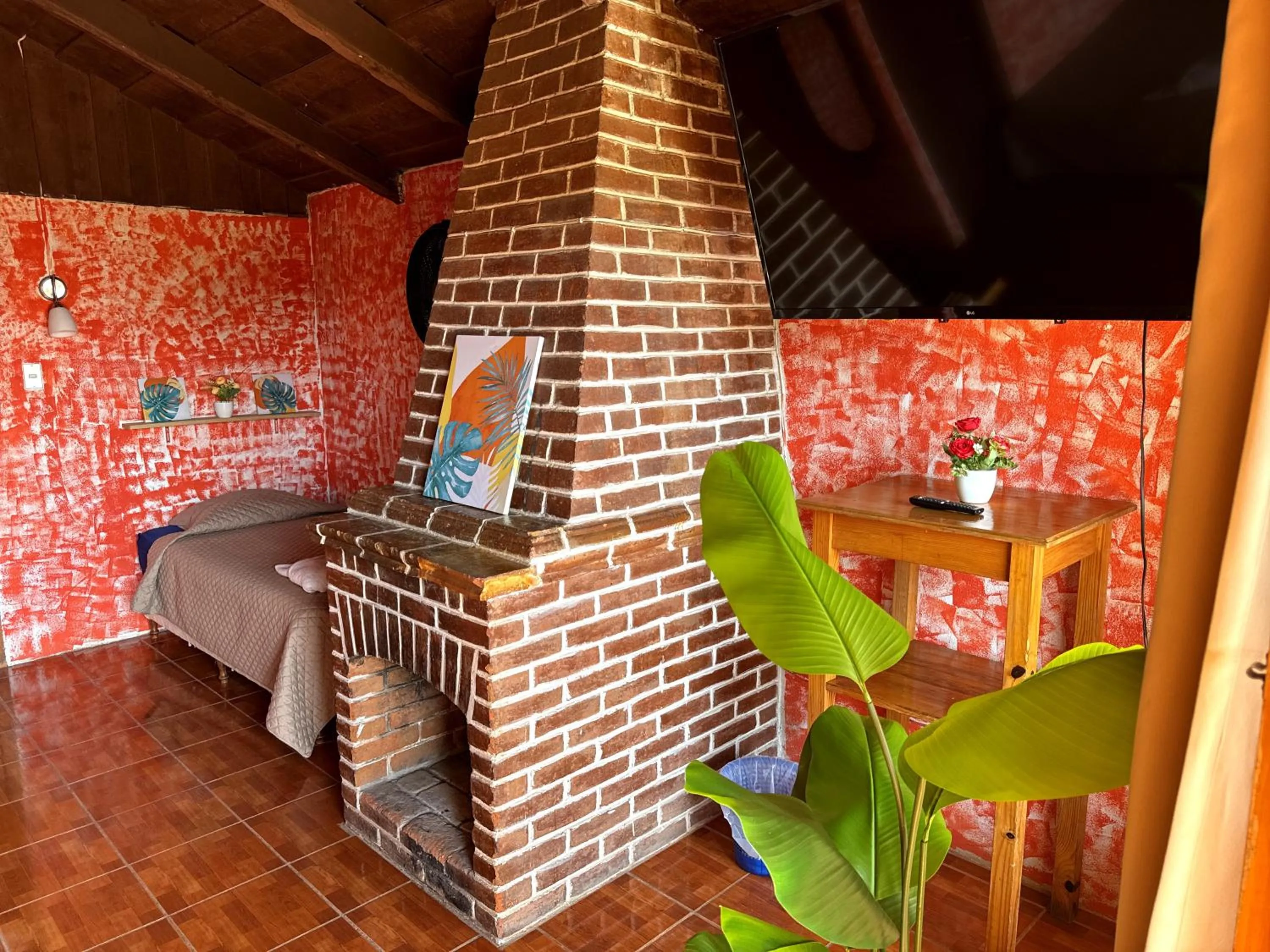 Bed in Hotel Hanna Resort