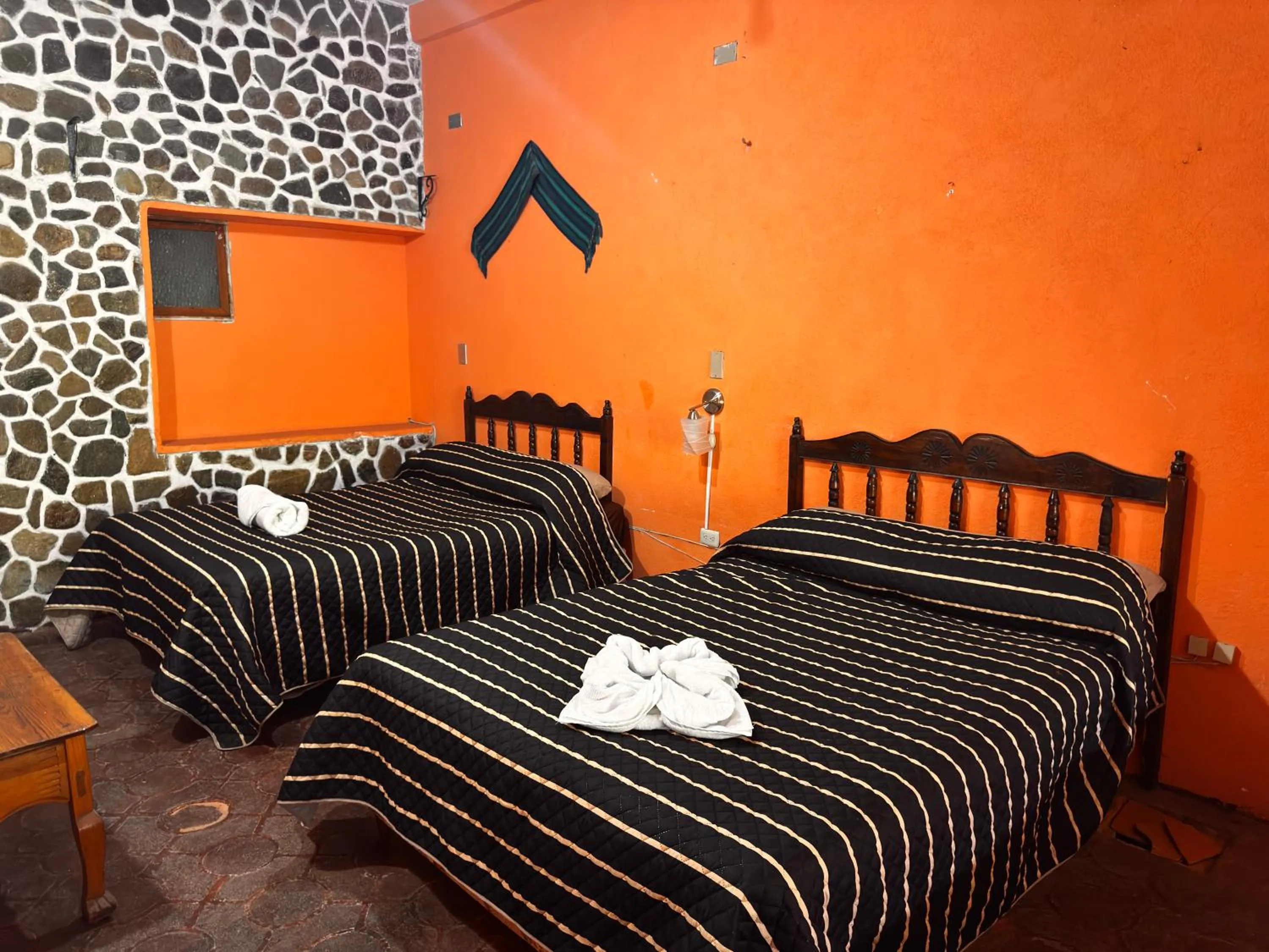 Bed in Hotel Hanna Resort