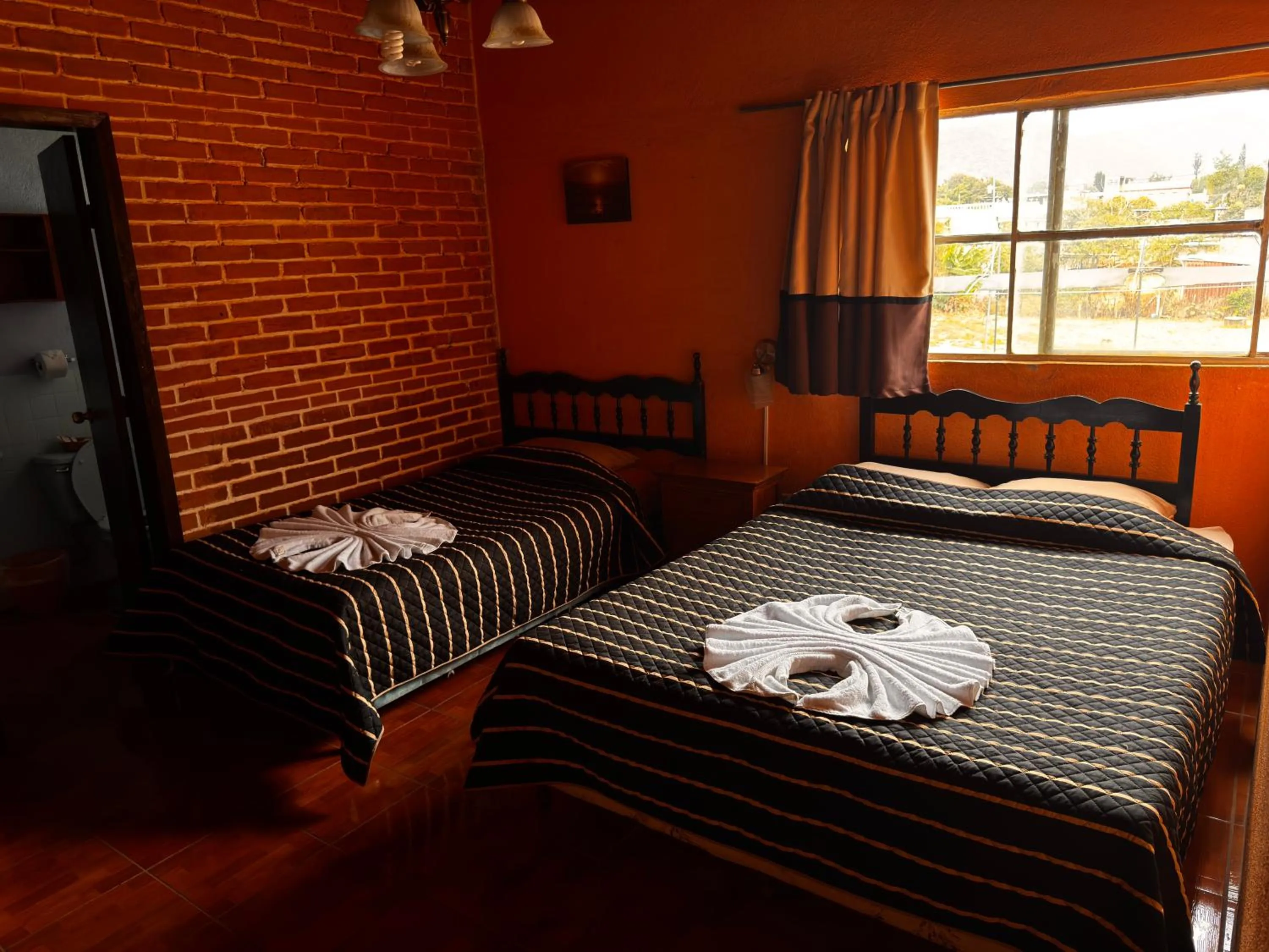 Bed in Hotel Hanna Resort