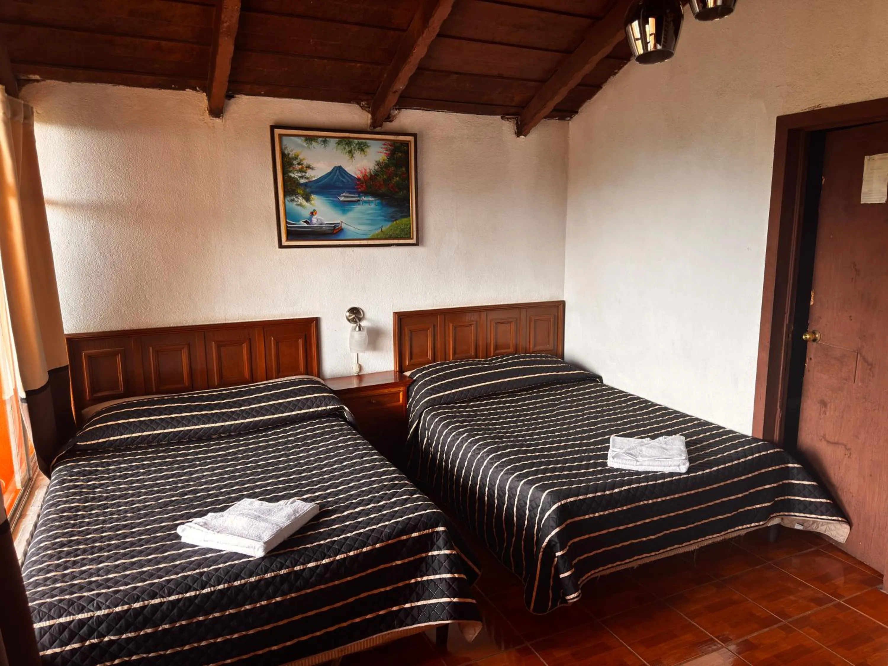 Bed in Hotel Hanna Resort