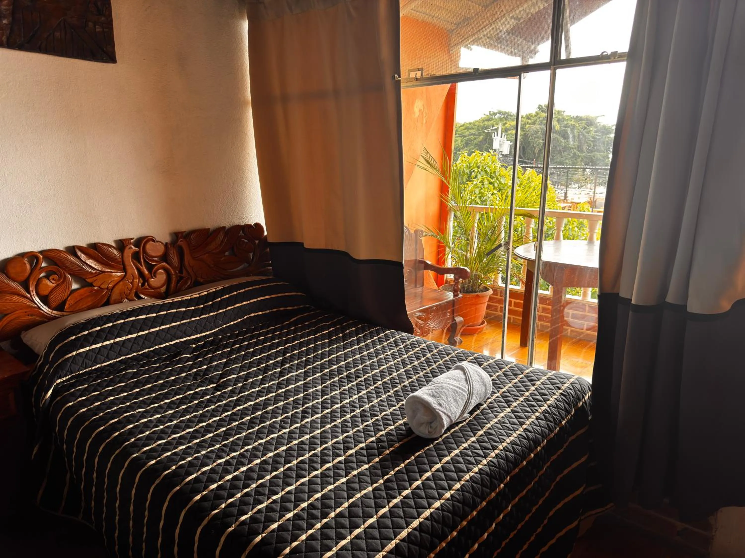 Bed in Hotel Hanna Resort