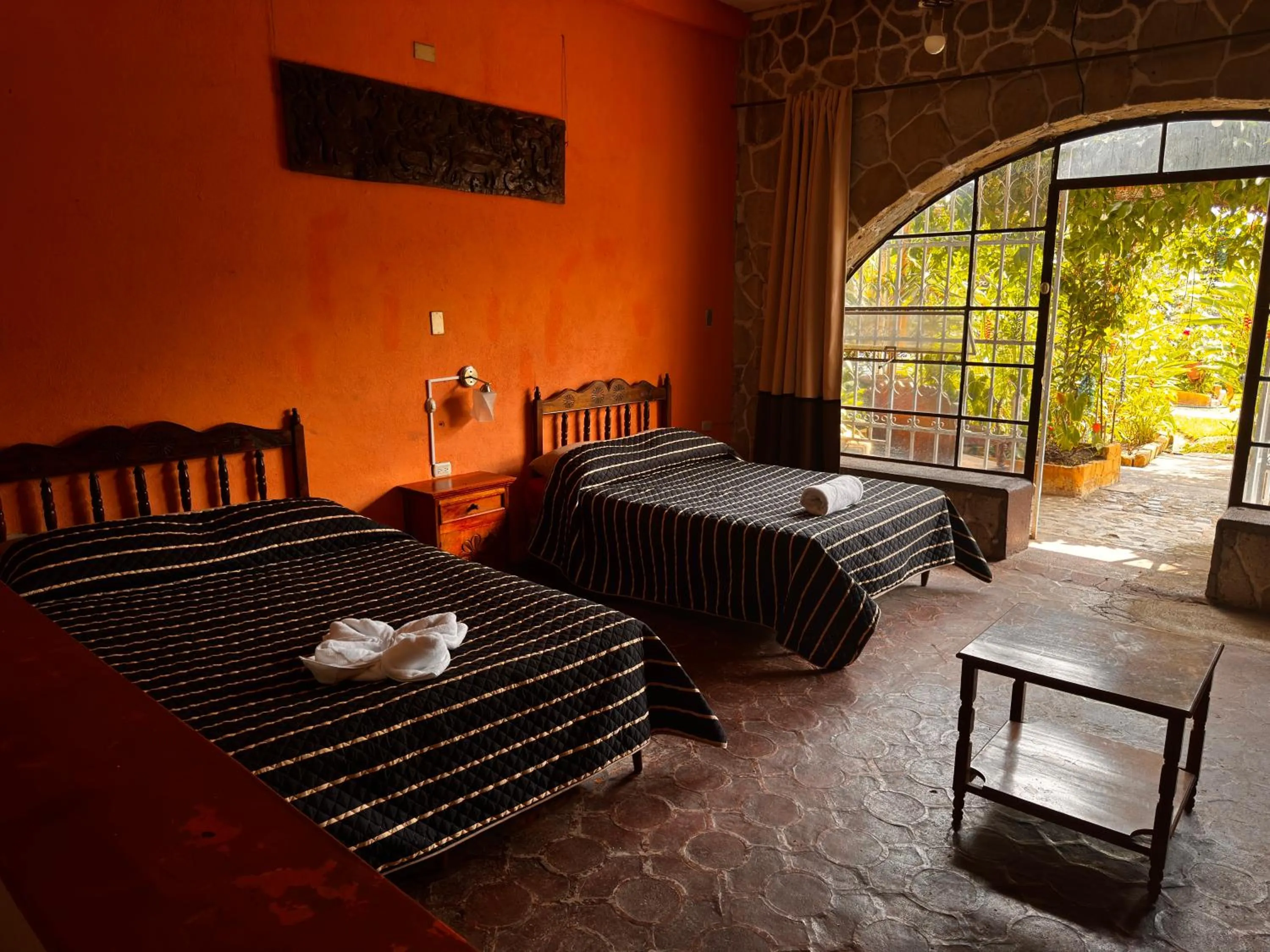 Bed in Hotel Hanna Resort