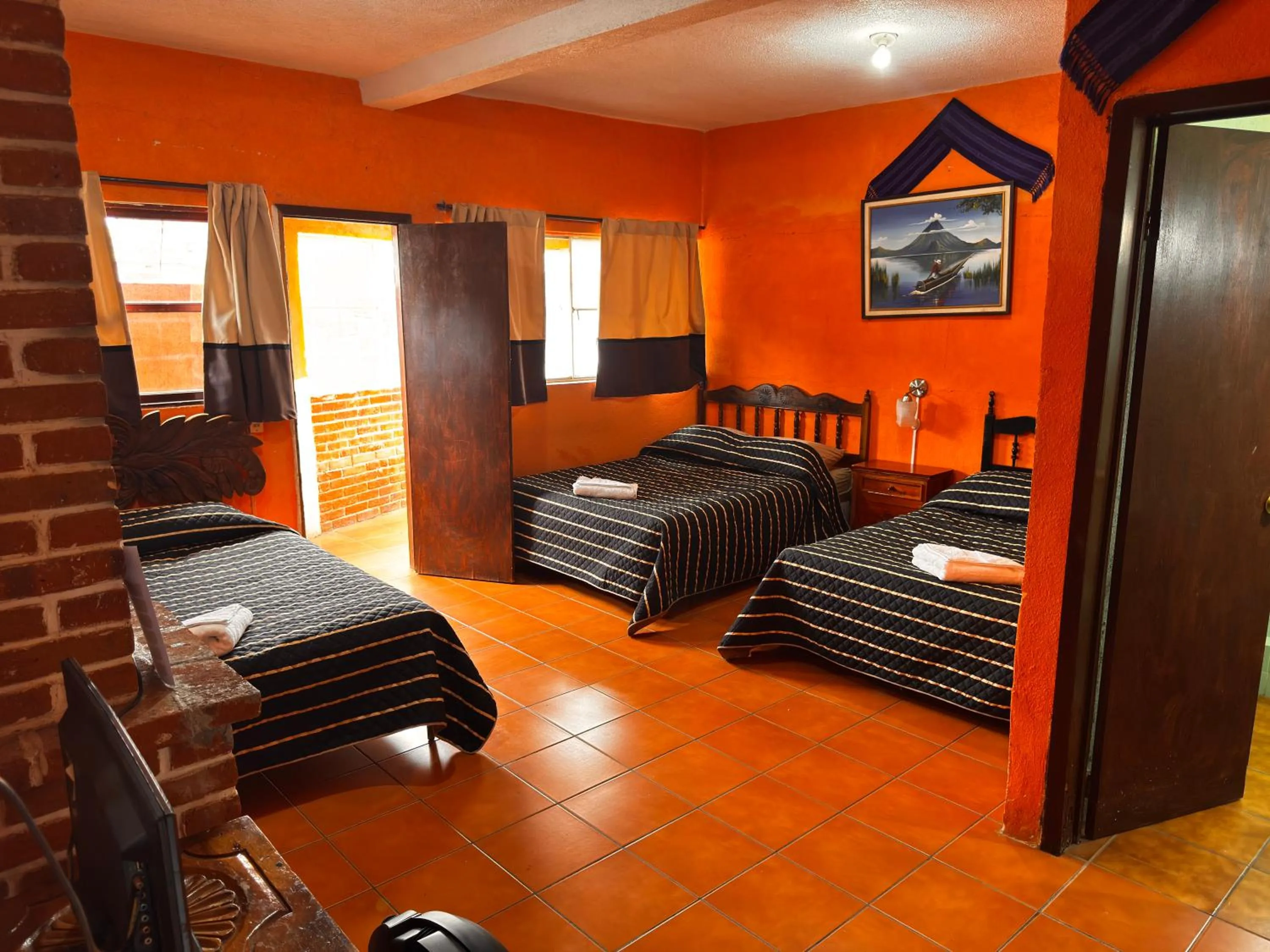 Bed in Hotel Hanna Resort