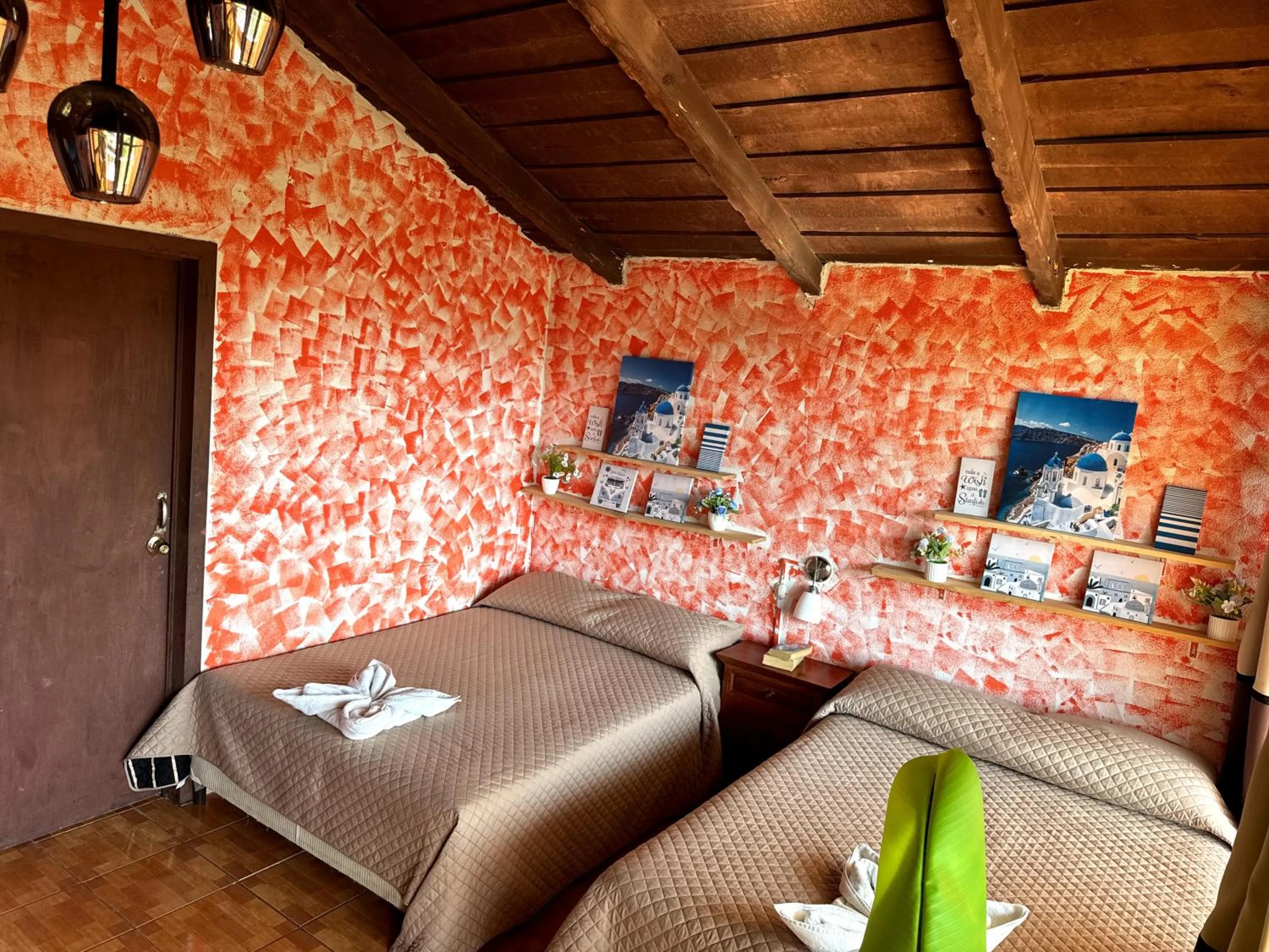 Bed in Hotel Hanna Resort